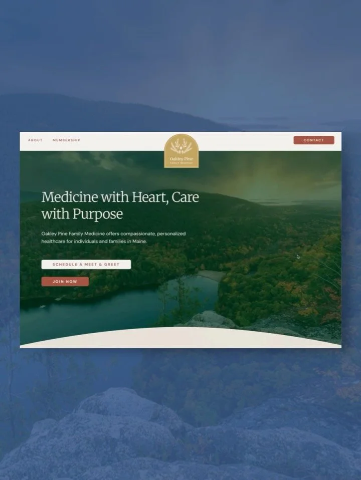 Pre-launch preview of my latest Website in a Week project!

Erin came to me preparing to open her Direct Primary Care practice, Oakley Pine Family Medicine. I&rsquo;d never heard of DPC before but after this project, I want it! It&rsquo;s a membershi