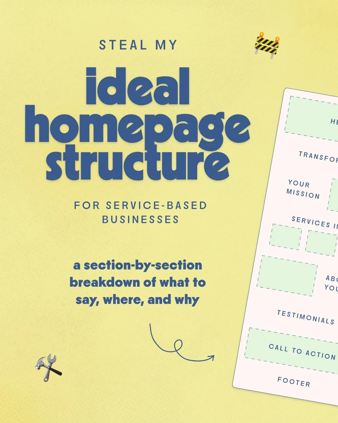 You&rsquo;ve got about 5 seconds before someone decides whether your website is worth their time. No pressure!! 😅

Here&rsquo;s the thing though &mdash; it&rsquo;s not about saying MORE. I see a lot of homepages that are either super wordy, kinda me