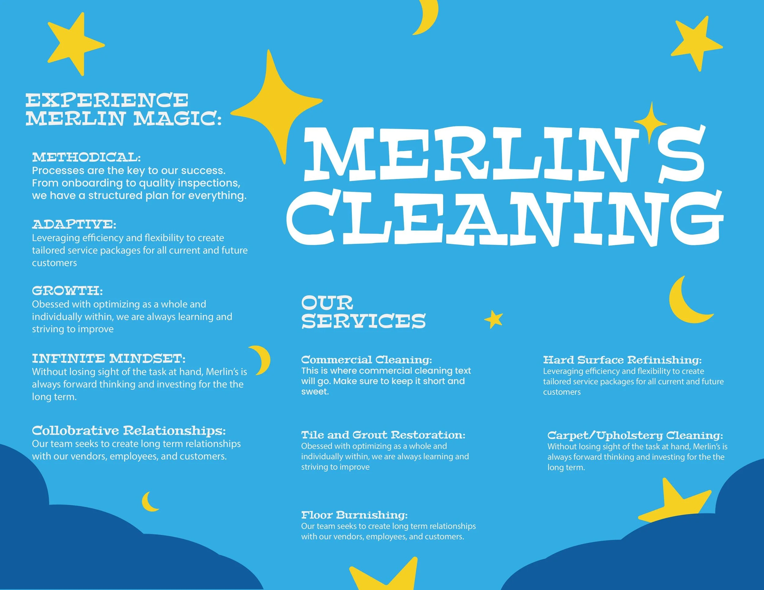 Merlin's Premier Commercial Cleaning Services