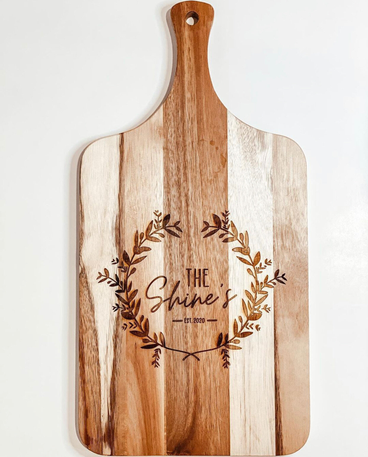 Acacia Wood Paddle Board — Tilly Rae Co.