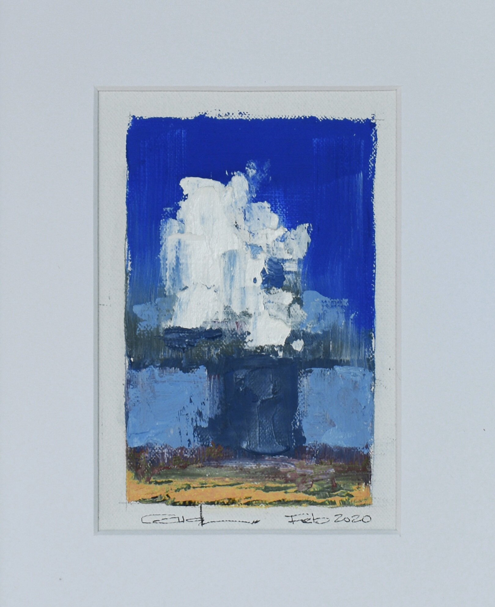 Monsoon Storm | 10 x 8 framed | acrylic on panel
