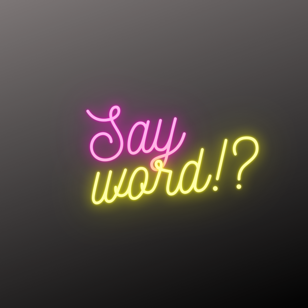 Say Word!? A public speaking program