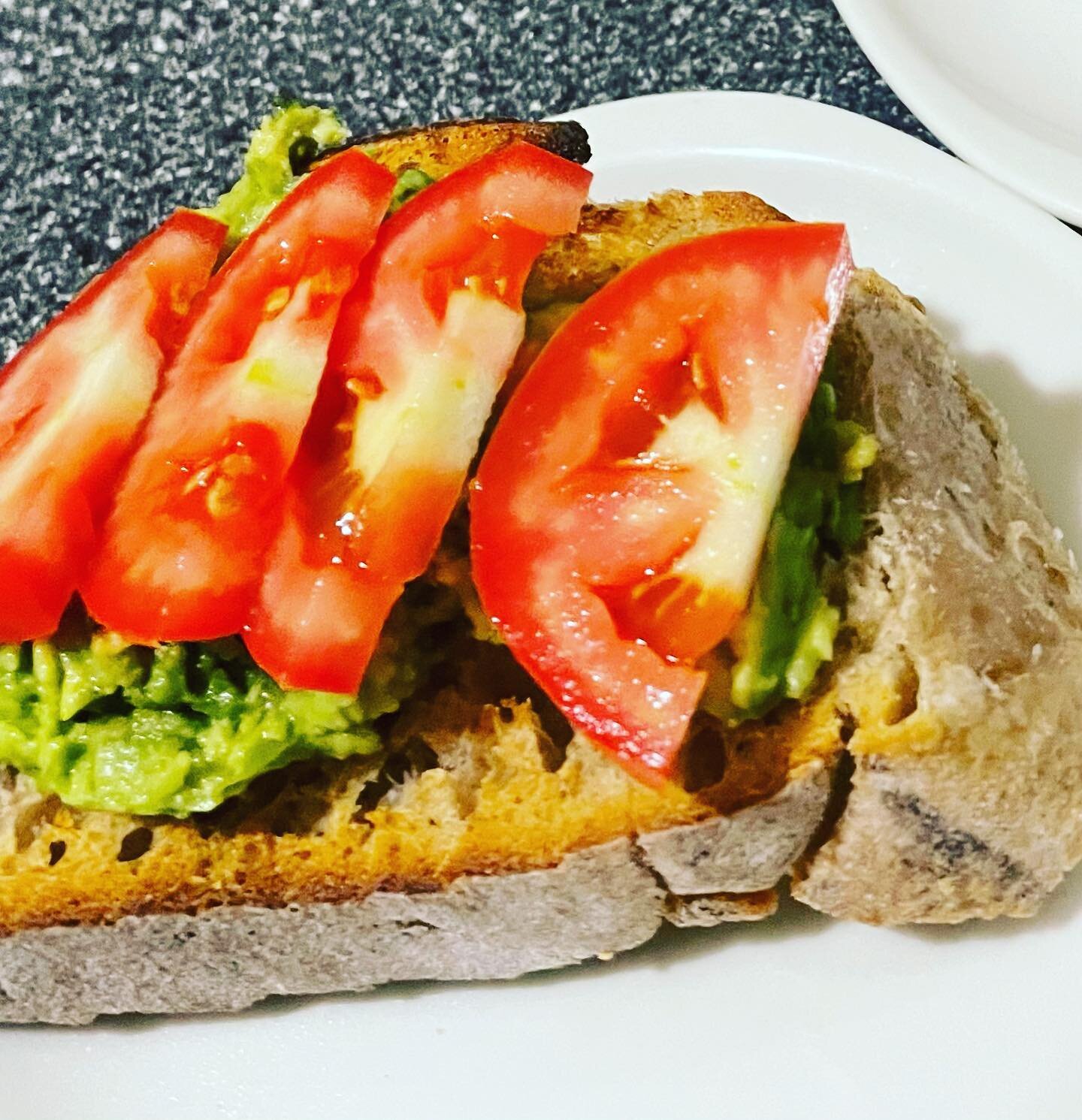 Just a little @icon_bread for my avocado toast. Local goodness #rosenhouseinn #visitfortworth #texasbedandbreakfast #greatstaysoftexas #stayinn #bedandbreakfasttexas