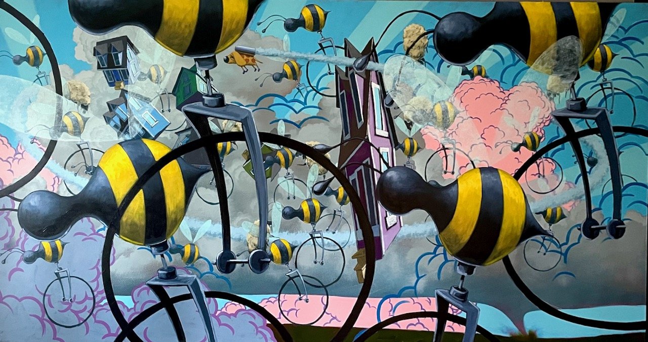 42" x 84" commission for a private collector