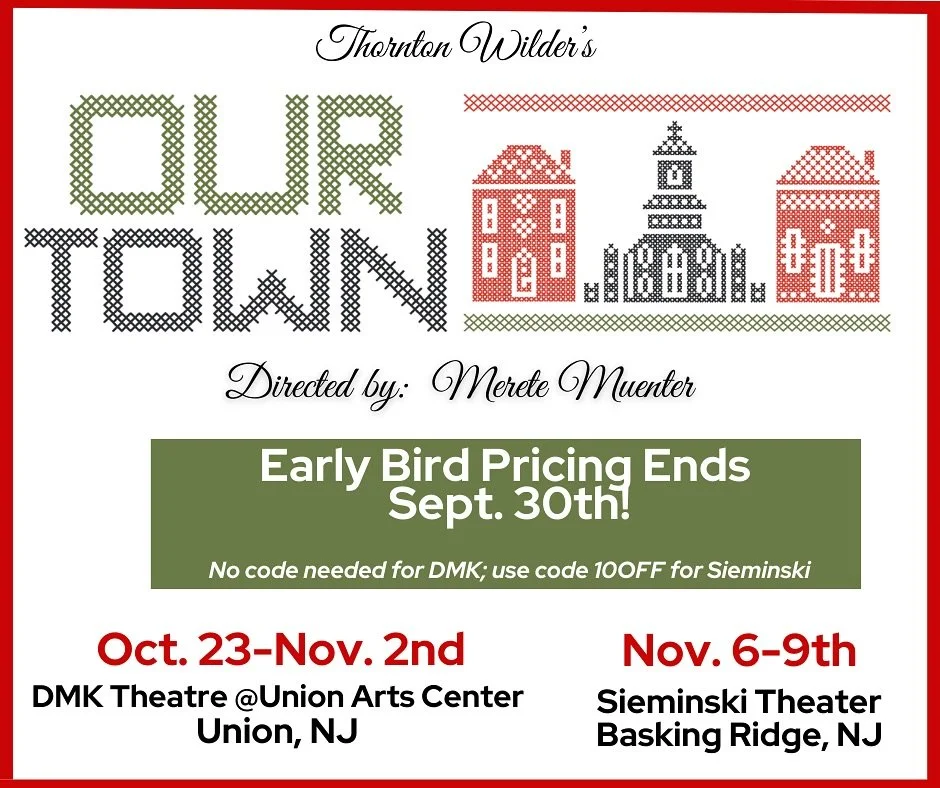 Last few days to get the best pricing for our upcoming production of this beloved play, widely considered one of the best American dramas of all time. Casting news coming soon! Ticket links in bio. #americantheatergroup #thorntonwilder #ourtownplay #