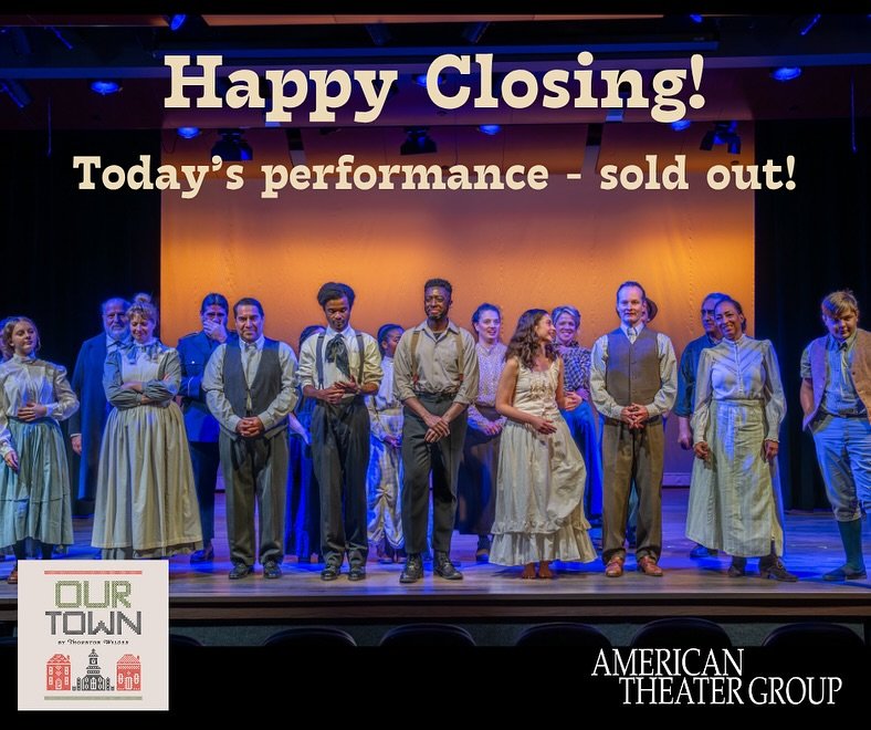 Today we say farewell to our beloved Grover&rsquo;s Corners. Thank you to everyone who supported our beautiful production. Photos by @wildduckphotos