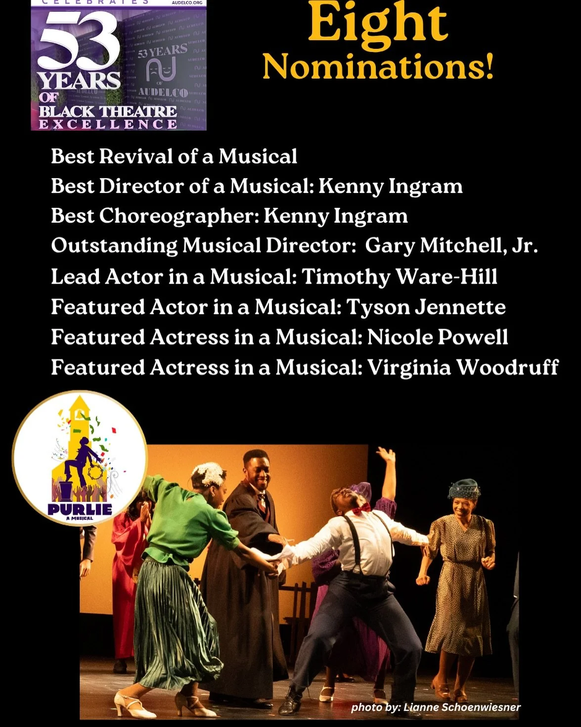 Celebrating all our nominees tonight at the @officialaudelco awards!