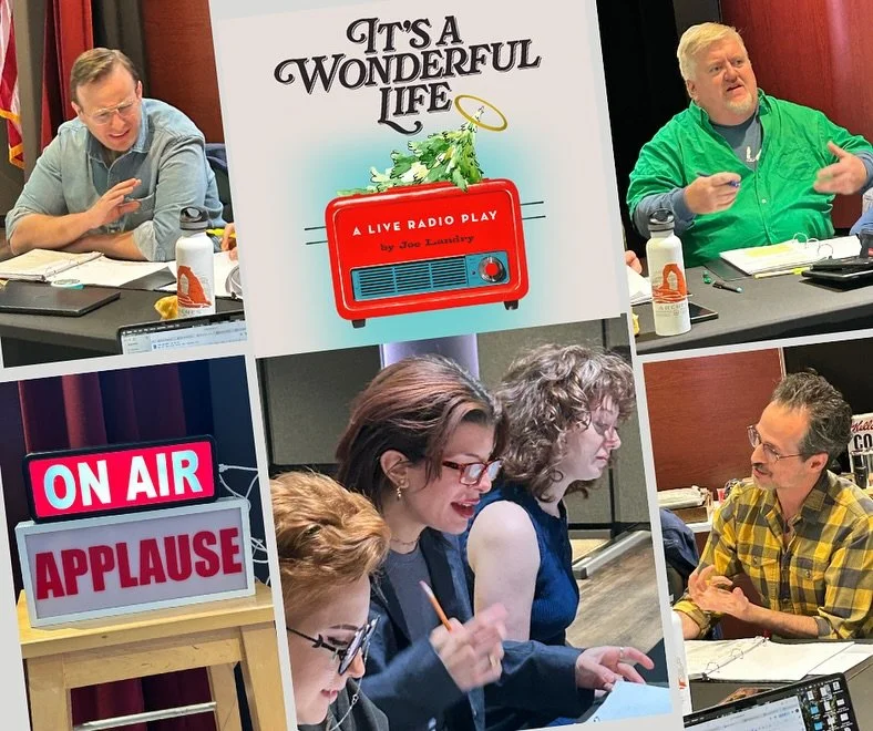 Rehearsals are underway for this funny, heartwarming and beloved holiday classic &mdash; presented as an authentic 1940s radio program. It&rsquo;s a perfect way for the entire family to welcome in the holidays. Get your tickets now! Link in bio. #its