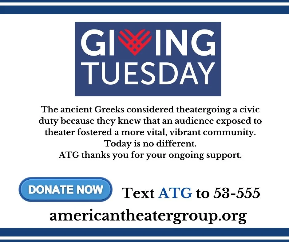 This #givingtuesday we ask for your support to allow us to keep bringing quality theater to our local communities through our outstanding productions and arts-in-education programs. Any size contribution is greatly appreciated.