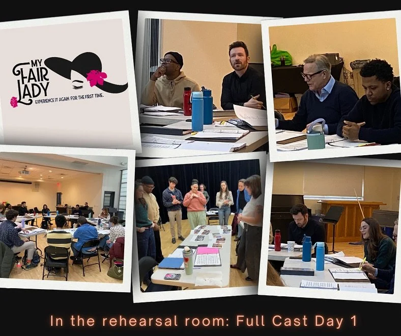 A sneak peek behind the scenes as rehearsals are underway for our contemporary and reimagined production of this classic musical. Tickets at link in bio. #njtheater #myfairlady