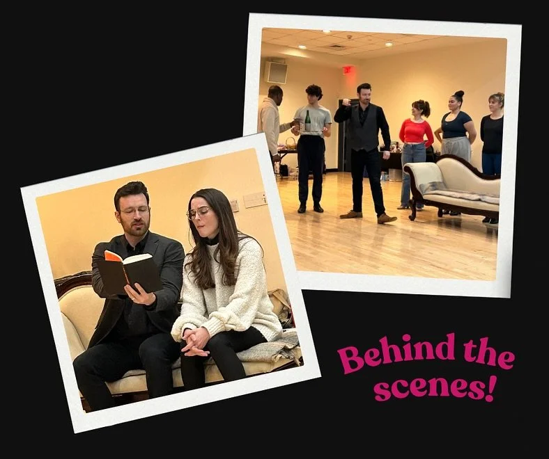 A sneak peek into the rehearsal studio as our incredible cast prepares to bring this beloved musical to the stage. Performances begin Thursday! Tix are selling fast &mdash; link in bio. #njtheater #regionaltheater #myfairladymusical