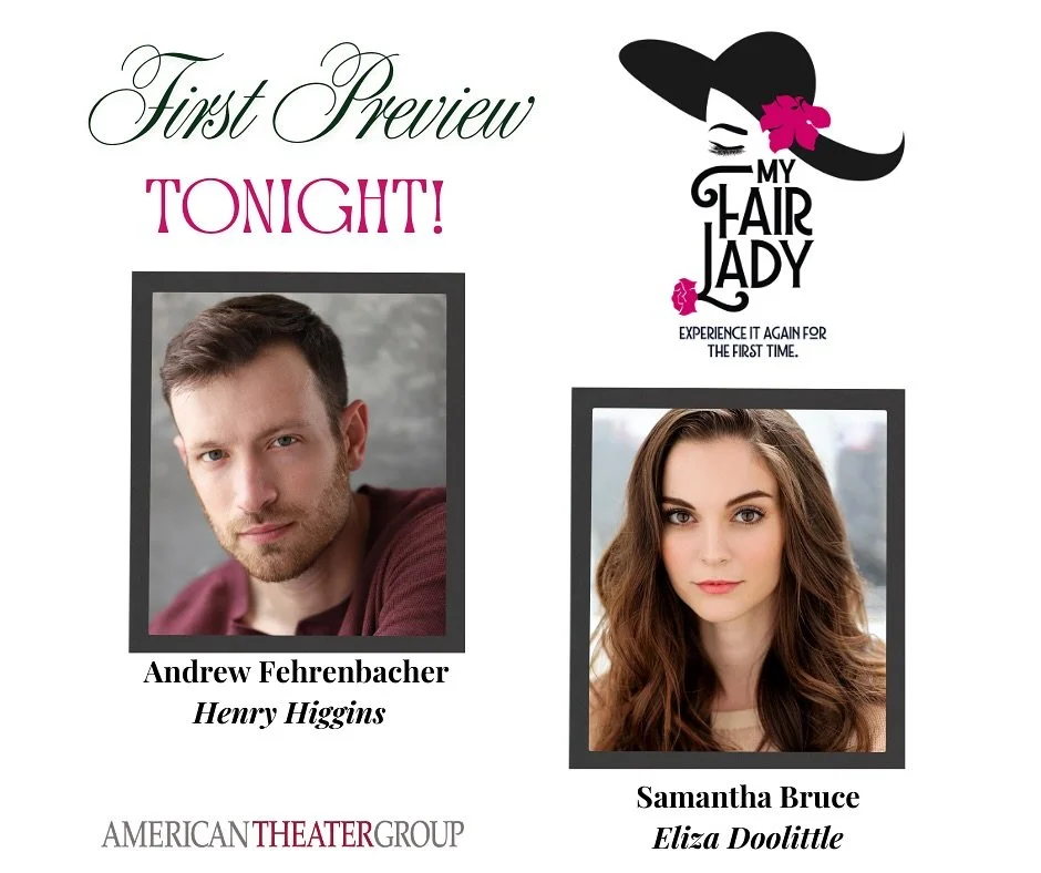 Tonight&rsquo;s the night! First preview at the beautiful @sieminskitheater in Basking Ridge. Sunday show is sold out &mdash; best availability is tonight and Friday. Tickets in bio. Don&rsquo;t miss it!#njtheater #regionaltheater #myfairladymusical 
