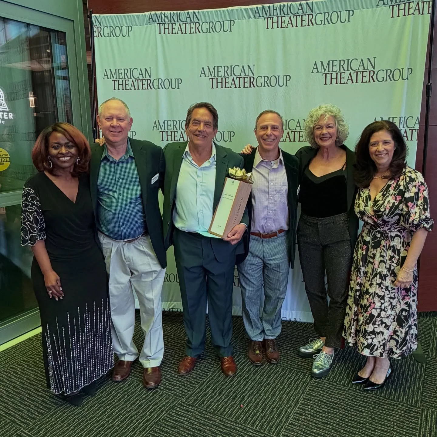 Some initial photos from our wonderful Gala Benefit honoring our co-founder and outgoing Producing Artistic Director Jim Vagias who will be retiring this summer. 
📸 @lianneschoenwiesner Spotlights Photography 
1) Jim with ATG Board and Staff Members
