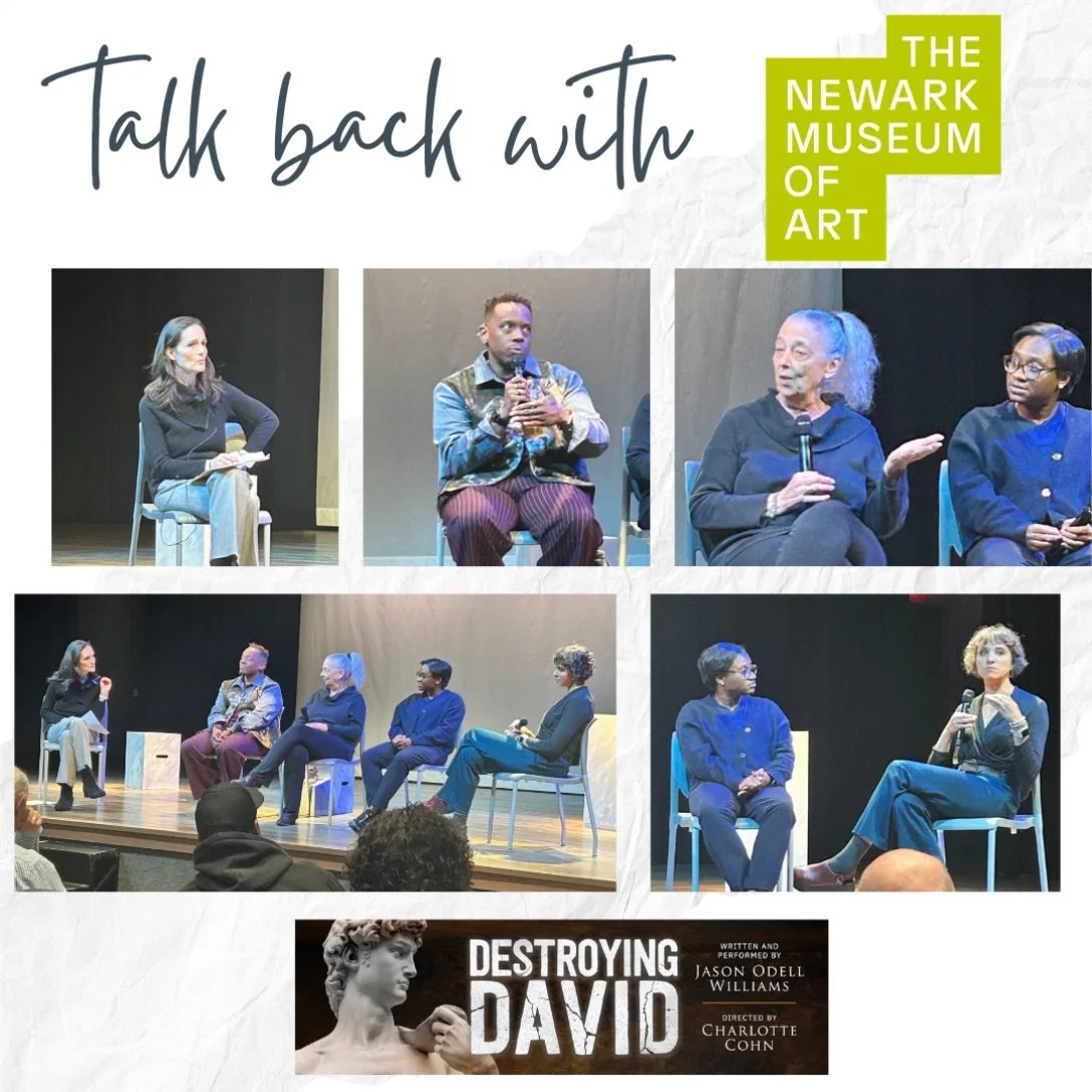 Many thanks to the wonderful panelists who joined us from the  @newarkmuseumart last Friday for an engaging post show talk back! We&rsquo;ll be hosting another talk back this Friday at the @sieminskitheater with Director Charlotte Cohn and playwright