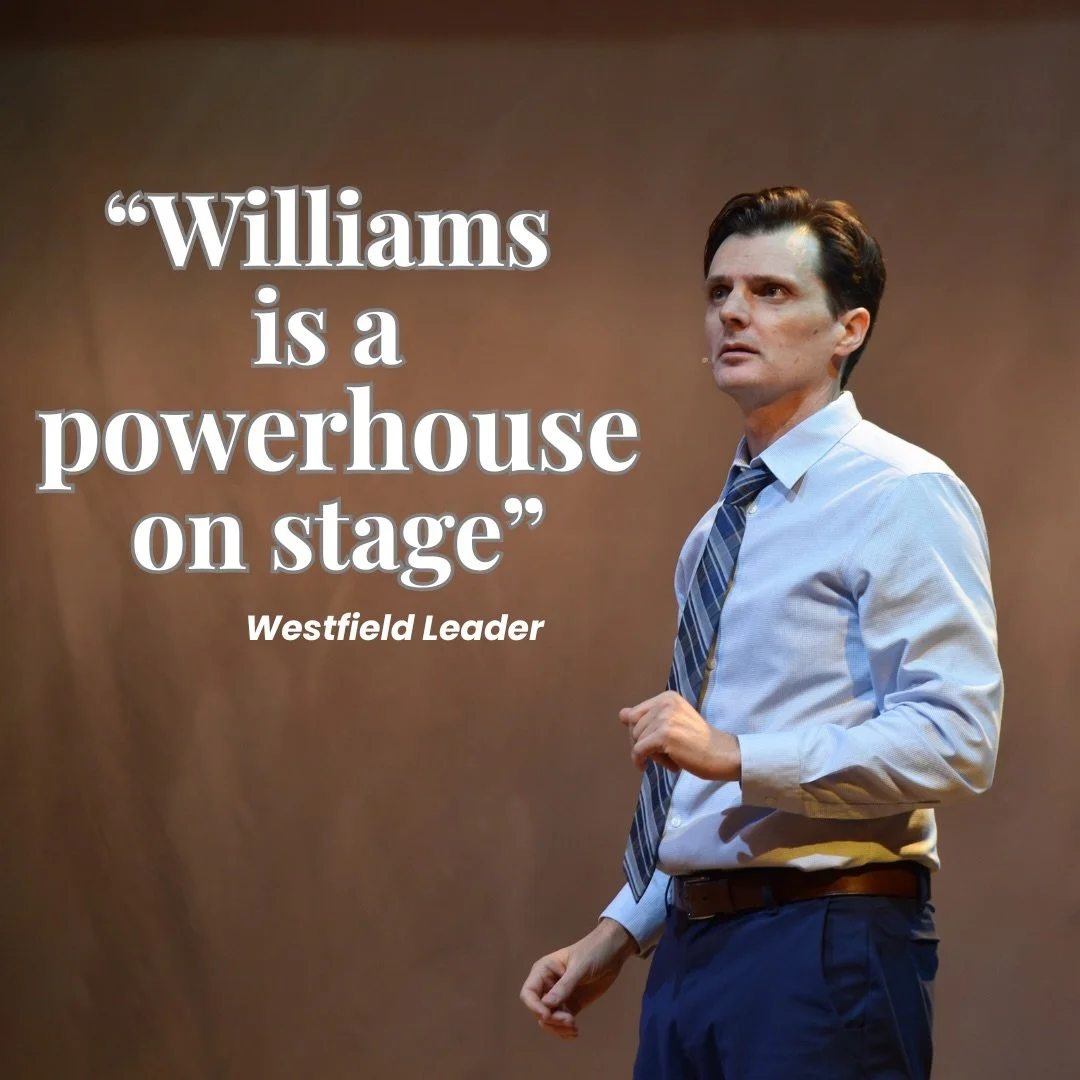 Don&rsquo;t miss an incredible performance from @jasonodellwilliams in this riveting solo play about the power and beauty of art. You&rsquo;ll be thinking about it for days to come. Final shows this Friday- Sunday at @sieminskitheater. Link in bio. #