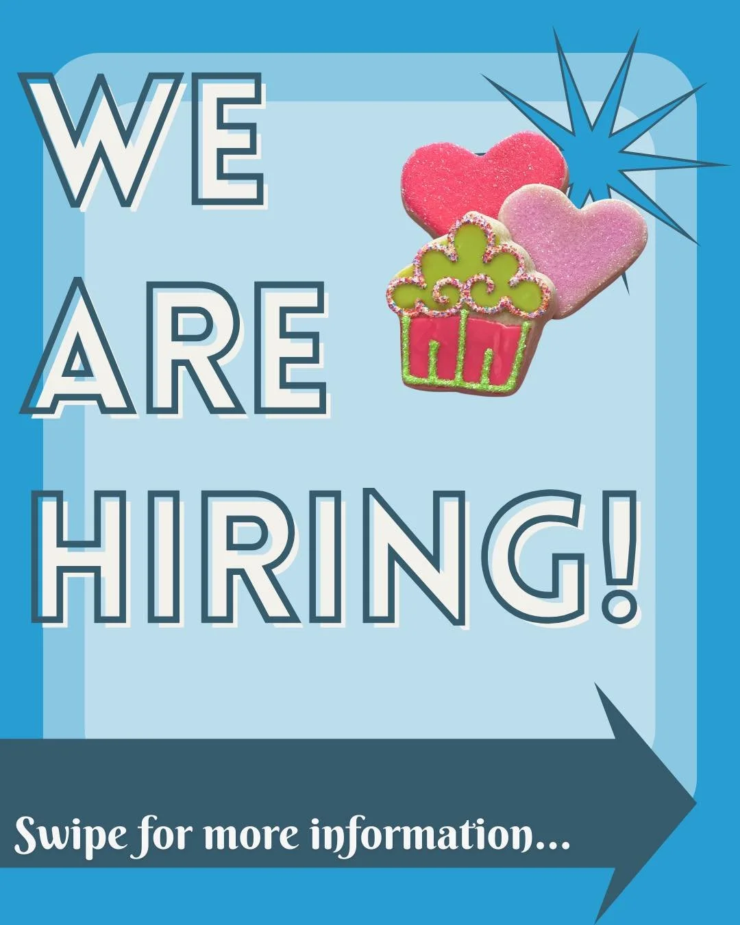 🧁We are hiring! 🌸
Please apply in person!✨🫧
Questions? Come in, we&rsquo;re happy to answer all questions in person!🩵🌊
📍6104 Southwest Blvd.

🌸🩵🌊💙🧁🫧🤍✨

#fortworthbakery #fortworthcupcakes #fortworth #shoplocalfortworth #benbrook #benbroo
