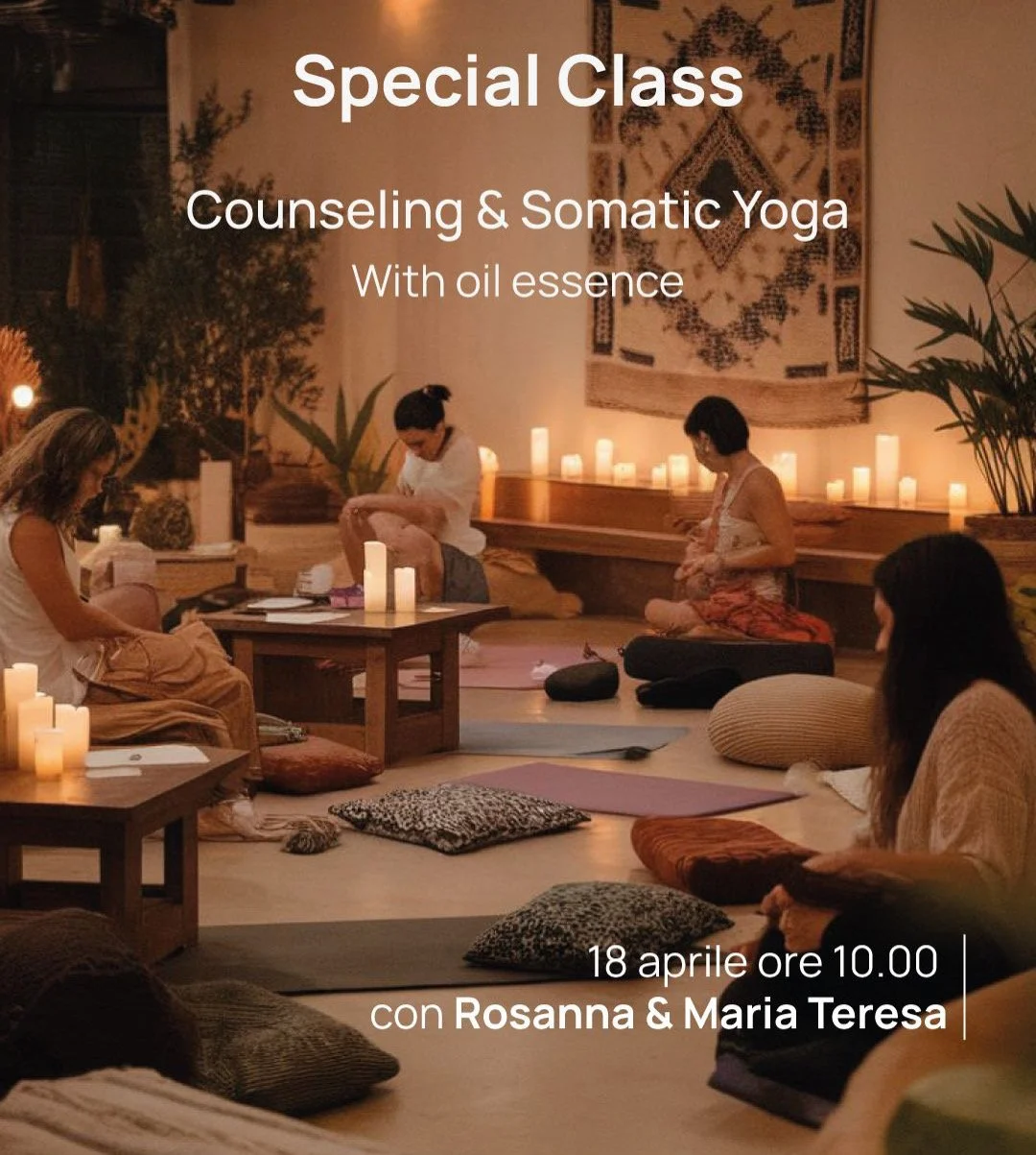 Counseling &amp; Somatic Yoga - with oil essence