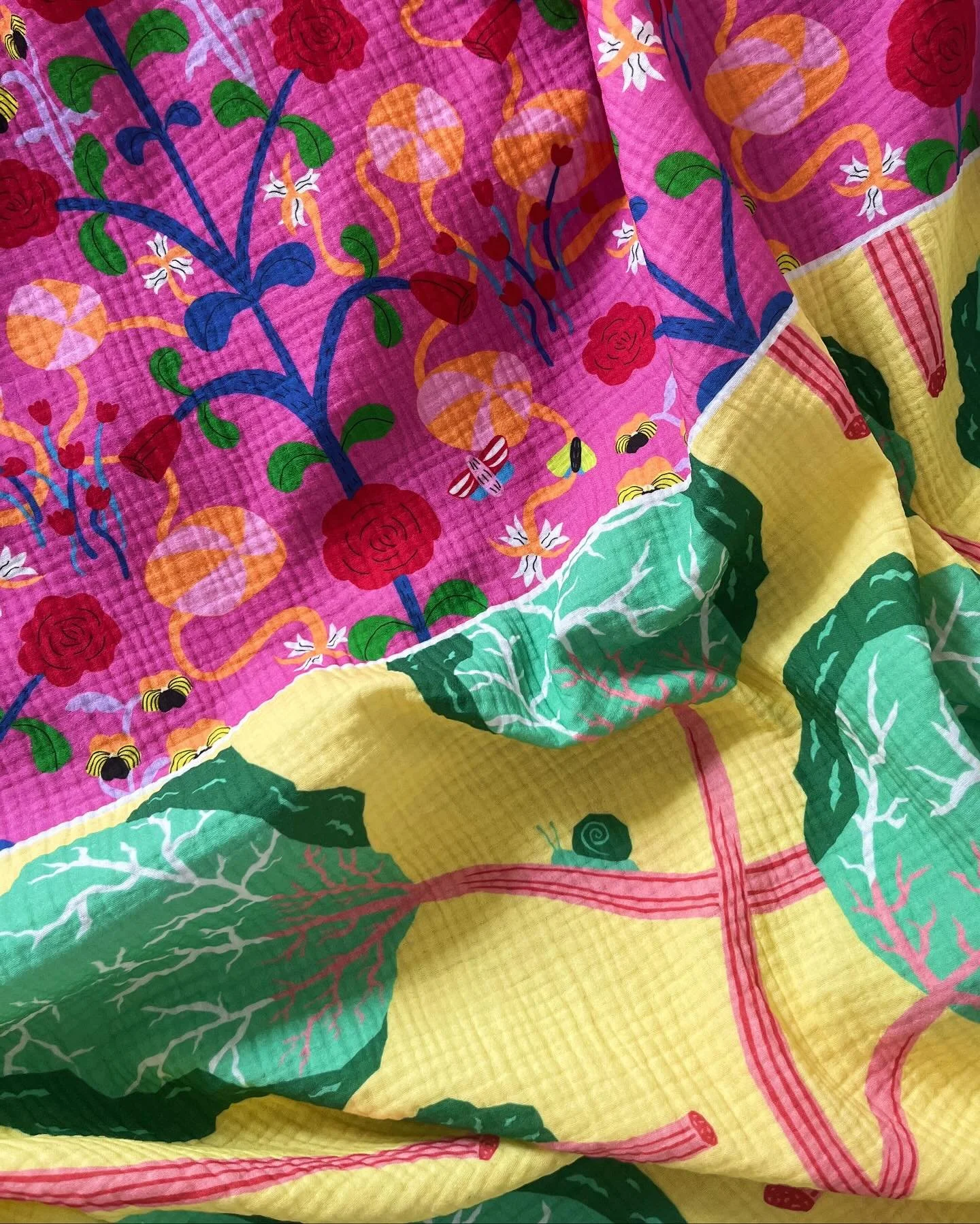 ALLMOGE och RABARBER i lite go muslin 🌱