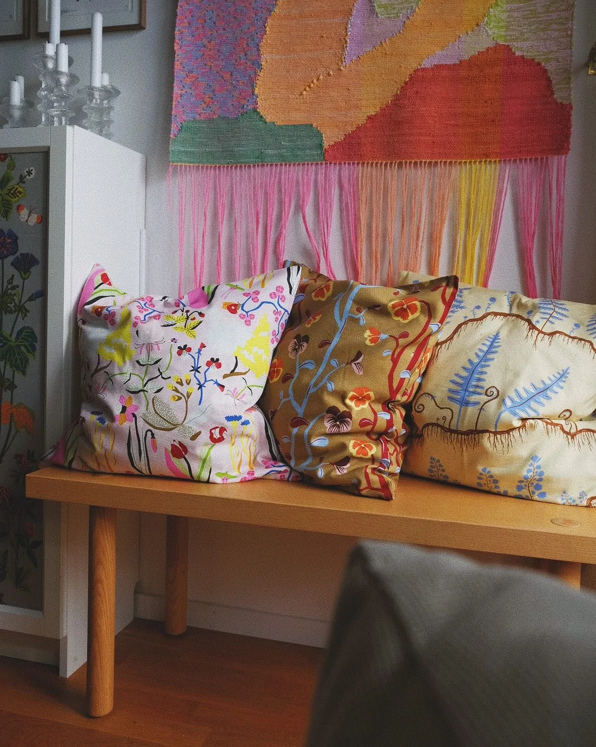 Kuddfodral i en herrans massa m&ouml;nster kommer i alla fall att finnas p&aring; Bokm&auml;ssan! ❤️&zwj;🔥