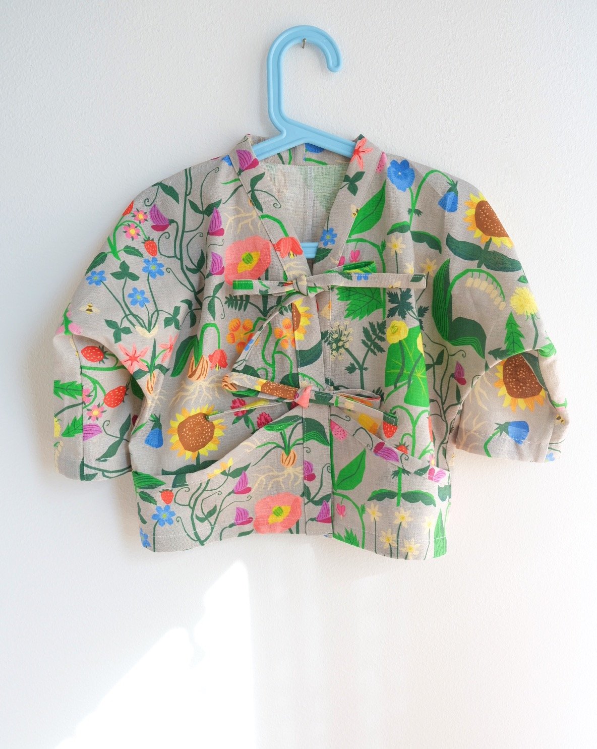 Kimonesie jacket "ÄNGSRUTA" (2-4 years)