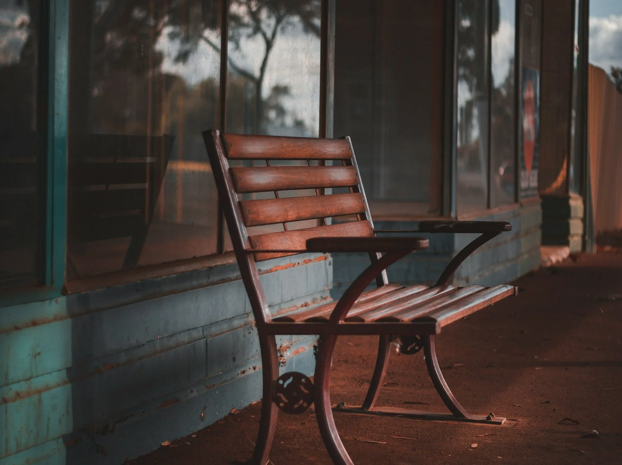 When You Sit on a Bench in Main Mall