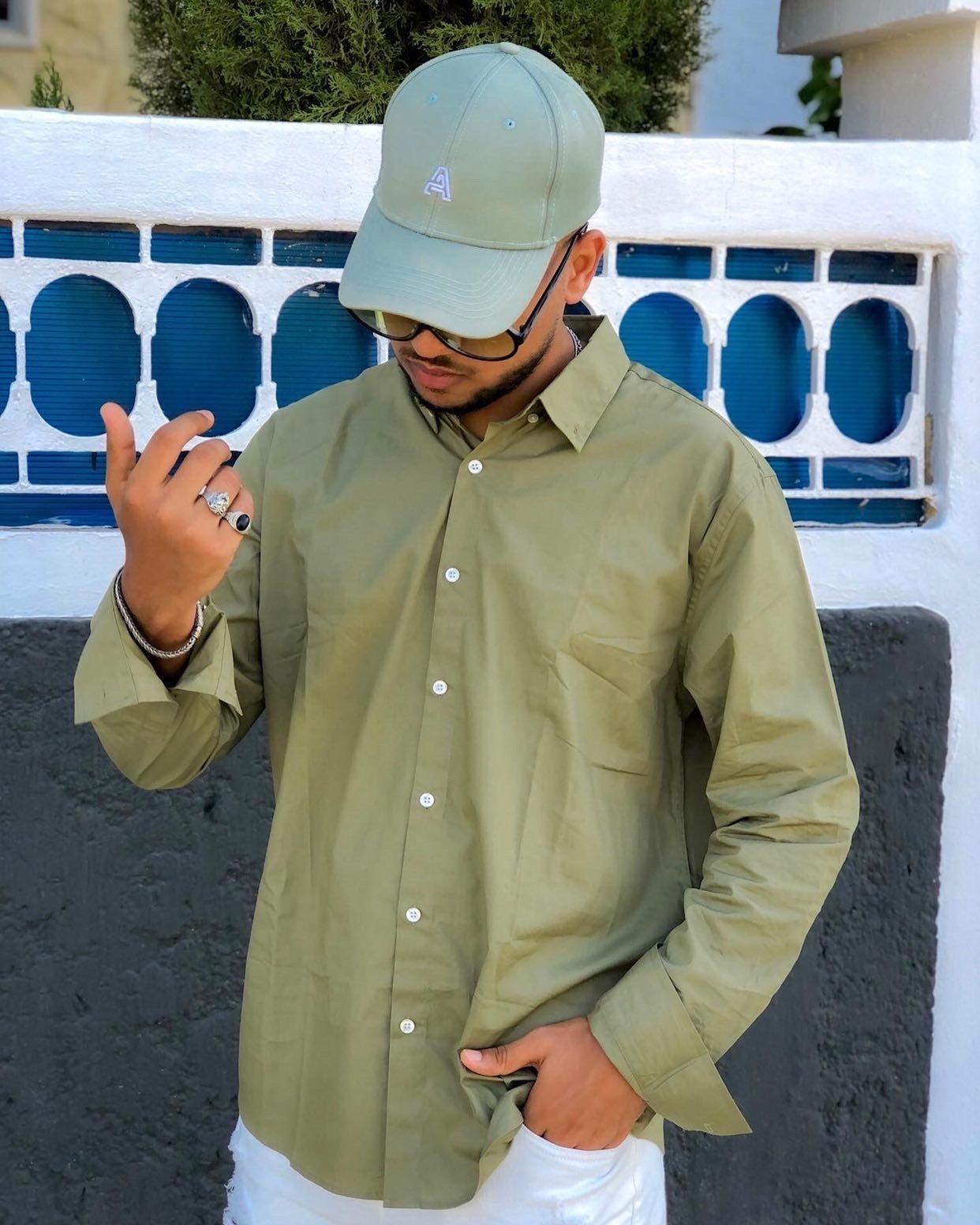 Houssam Sekkaf wearing 'Vision' by V SHADES