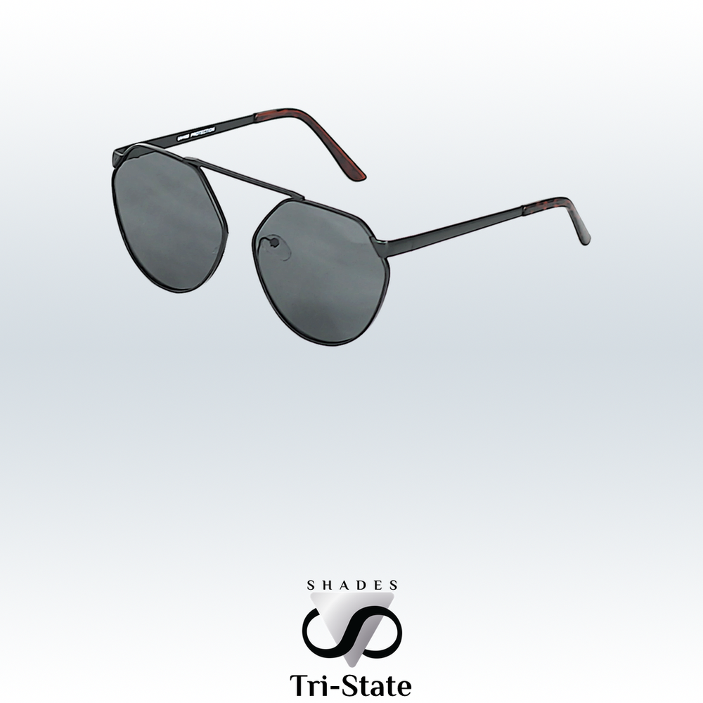 Tri-State - Black Name Photo V Shades Sunglasses.png