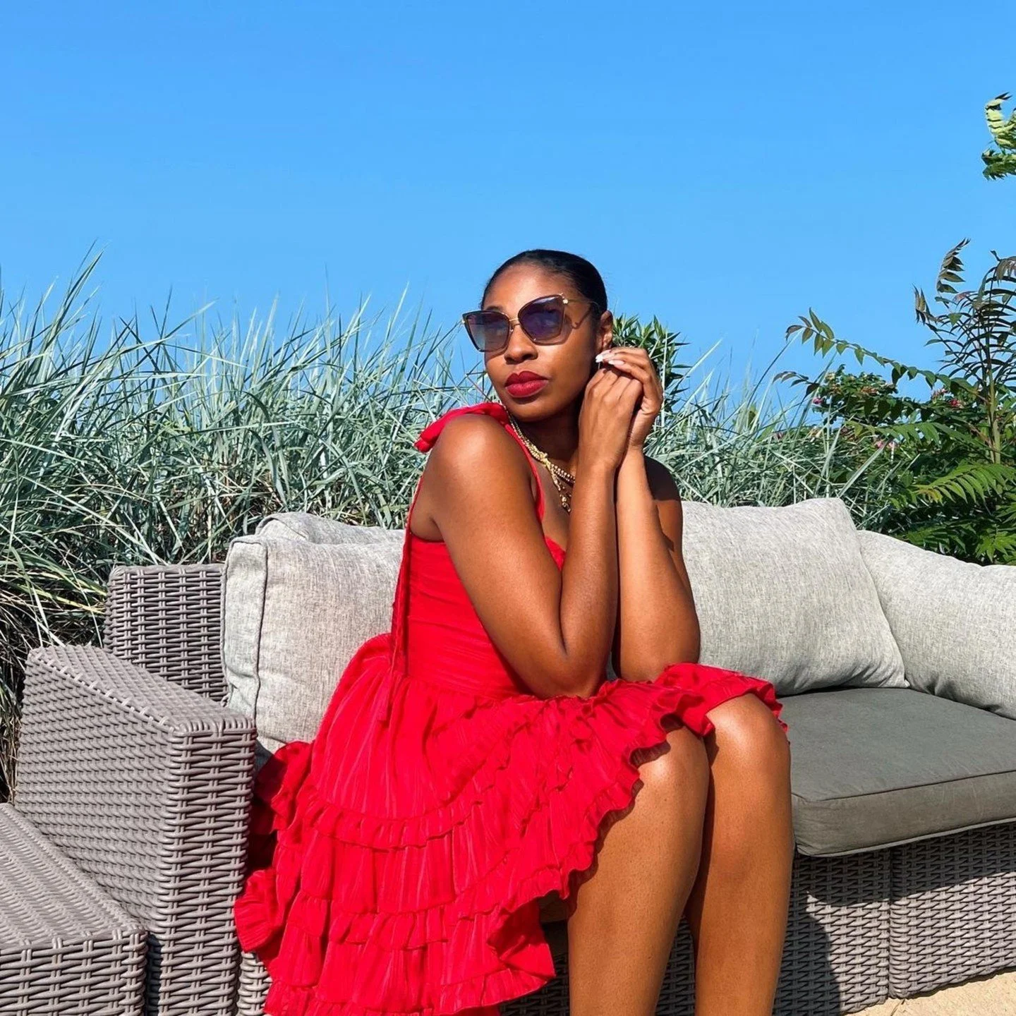 &lsquo;Fun&rsquo; Oversized #ButterflySunglasses by #VSHADES 📸: @monicabfitzz