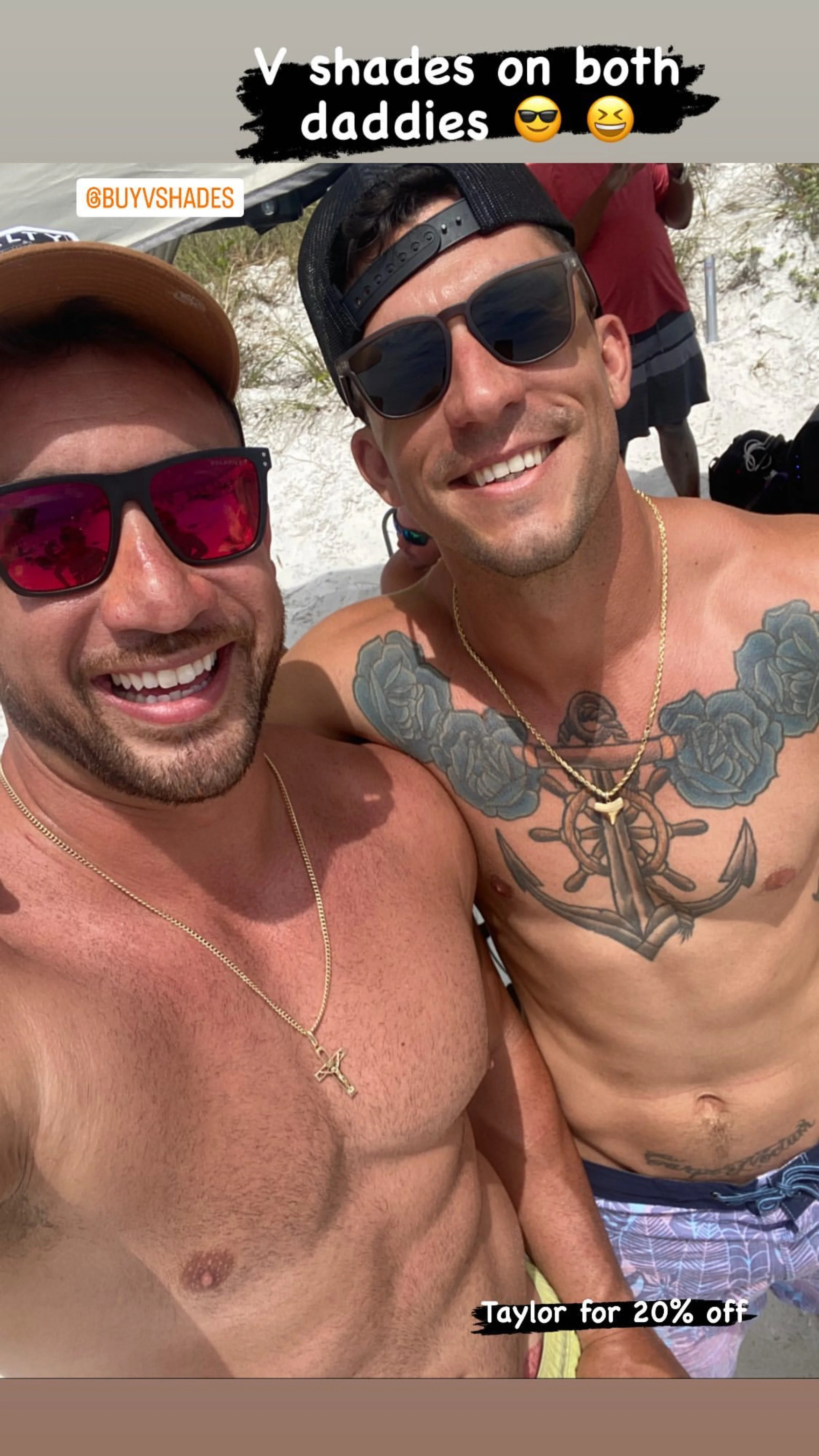 Taylor Fashion Model V Shades Sunglasses Neon Polarized Square.JPG