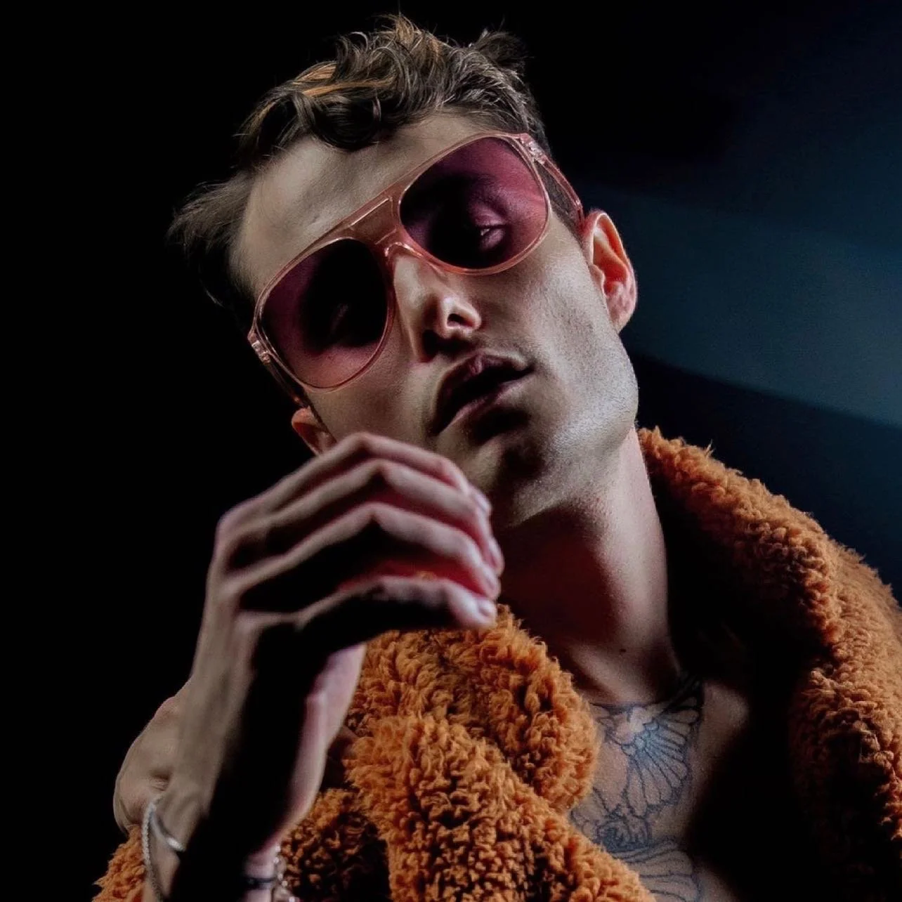 Chancellor Fekete wearing 'Classic Navigator Sunglasses' by V SHADES • Photo by Real Photos Florida