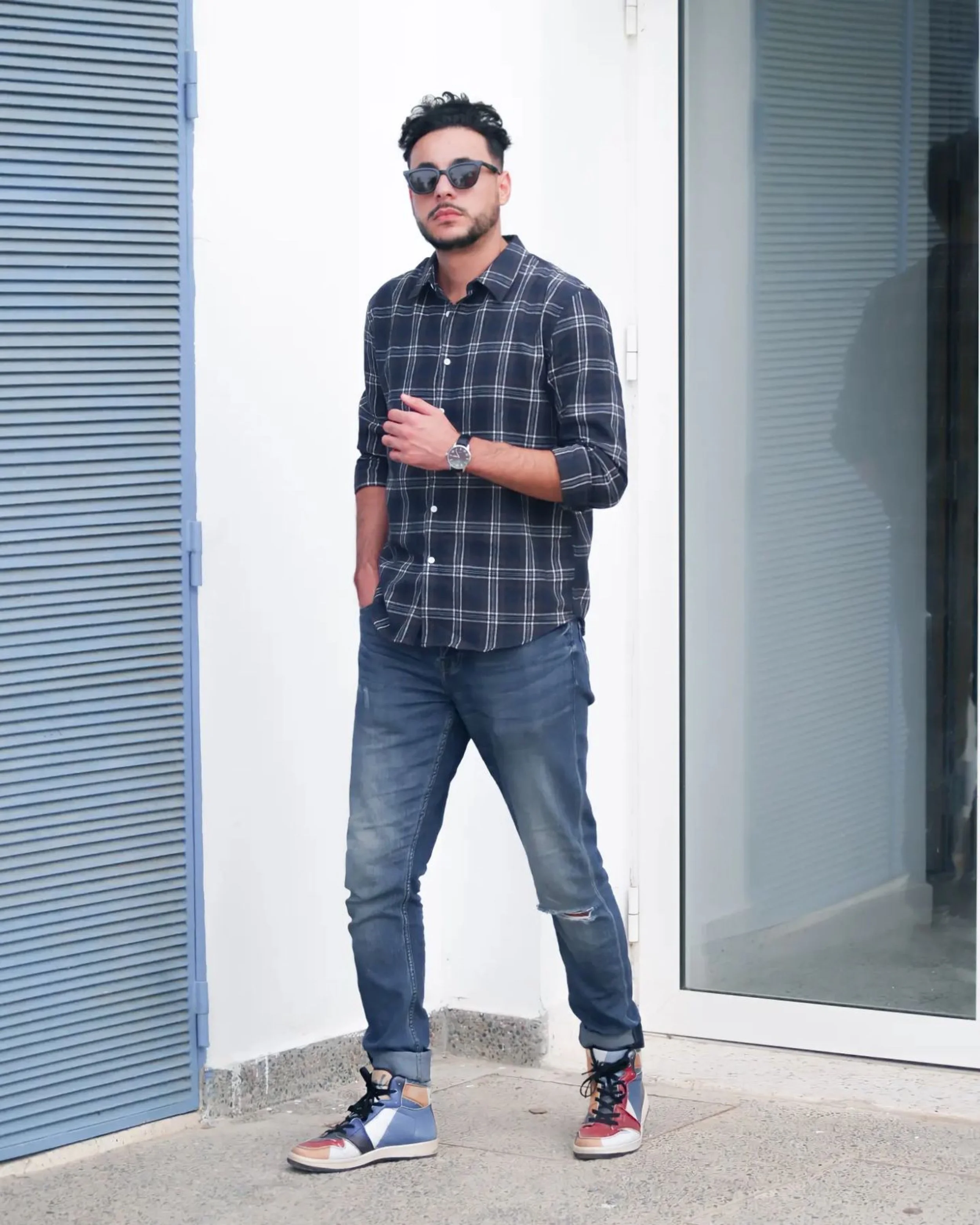 Mouad Mrah Fashion Model V Shades Sunglasses Cat Eye 1.jpg