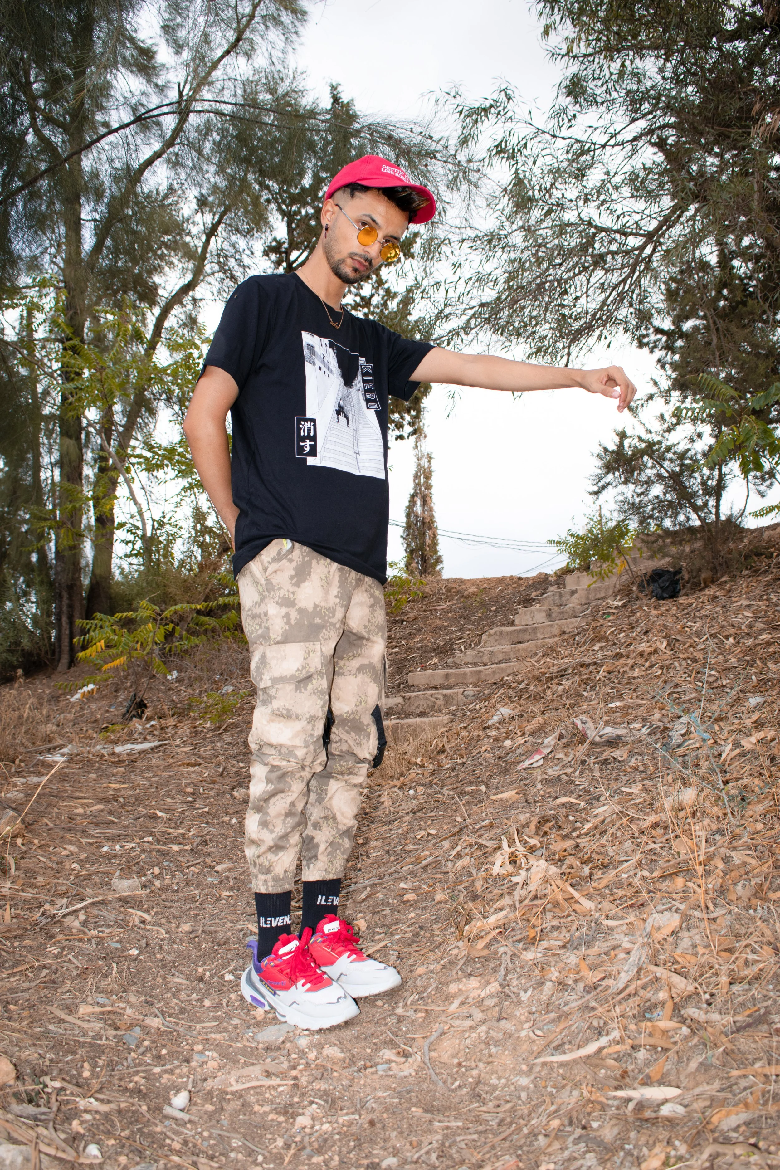 Saif Regaig wearing 'Crush' by V SHADES