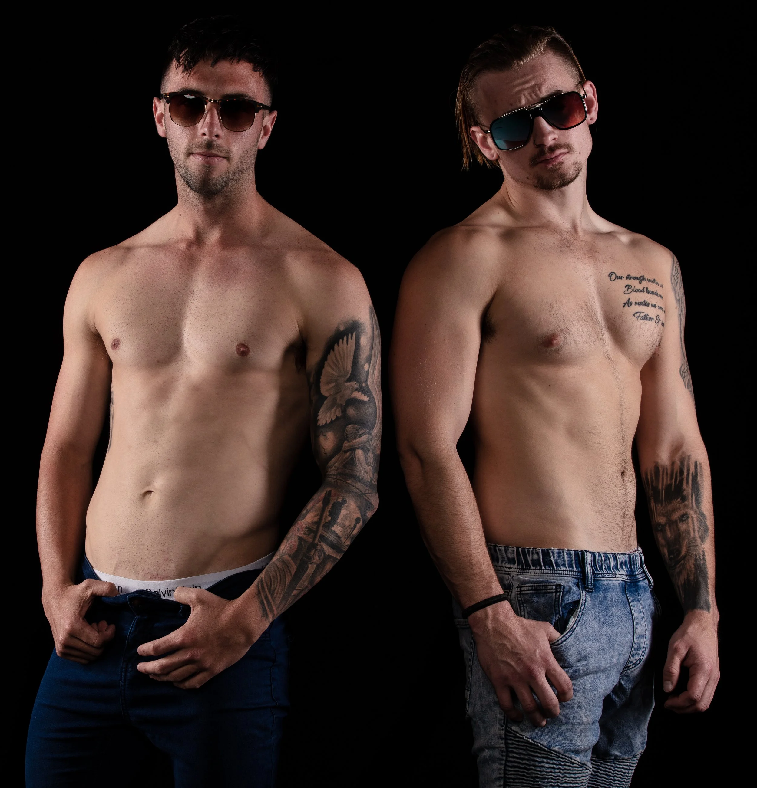 Yarran Streat wearing 'Real' by V SHADES (Left) • Photo by Richard Lancaster