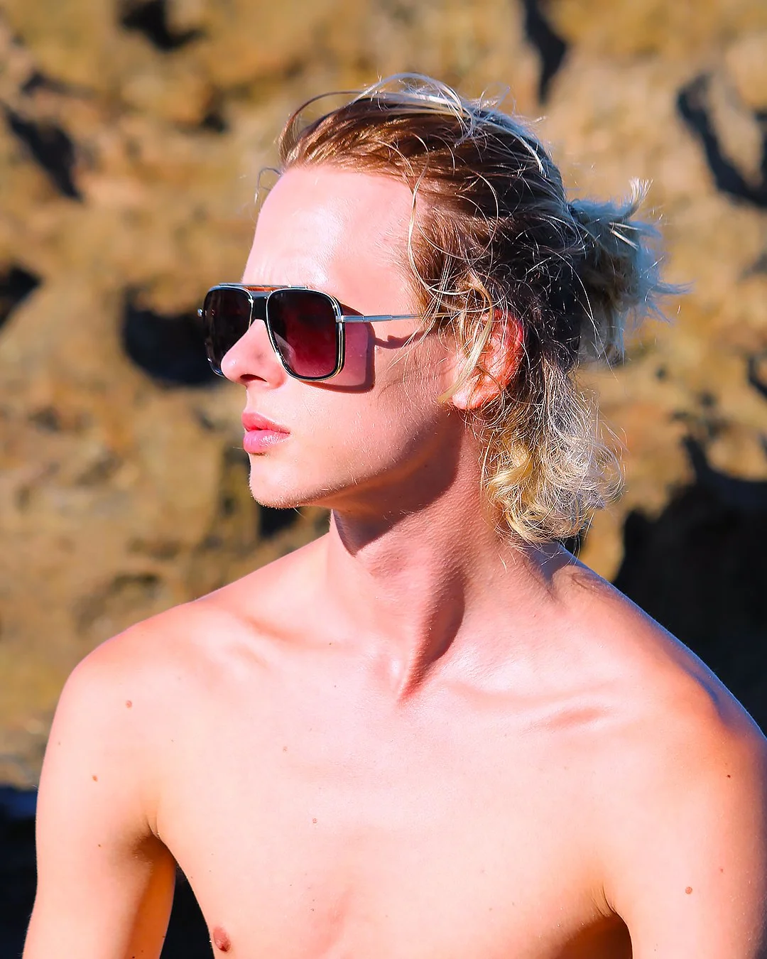 Georgy Alexander wearing 'Signature 01' by V SHADES • Photo by Joseph J. Buscheck III