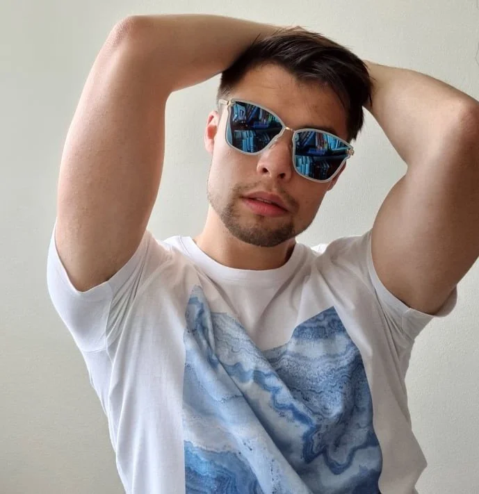 Irwin Tseing wearing 'Dream' by V SHADES • Photo by CSA Models