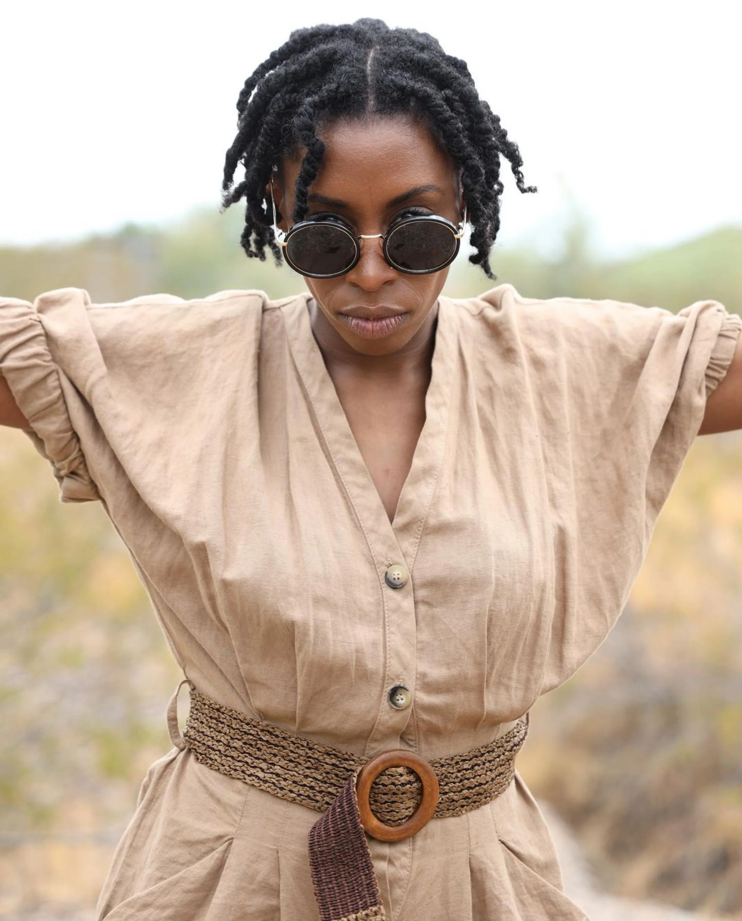 Candace Barrow wearing 'V' by V SHADES • Photo by Ryan Colby Management