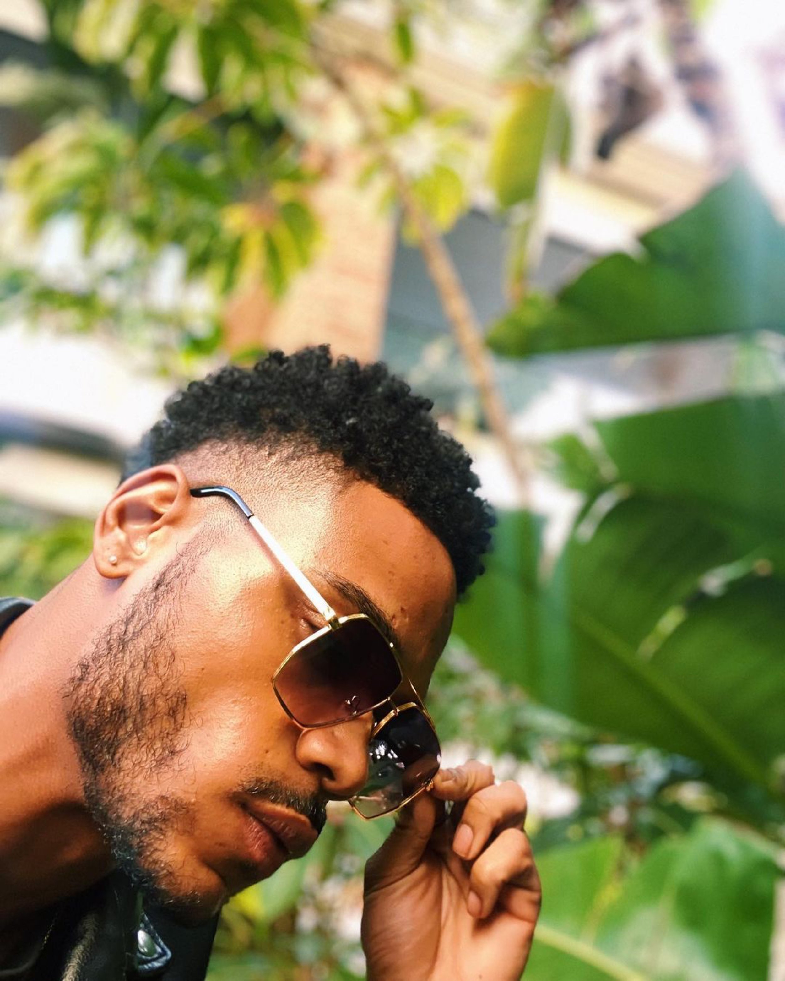 siah model v shades sunglasses metallic geometric aviator 1.JPG