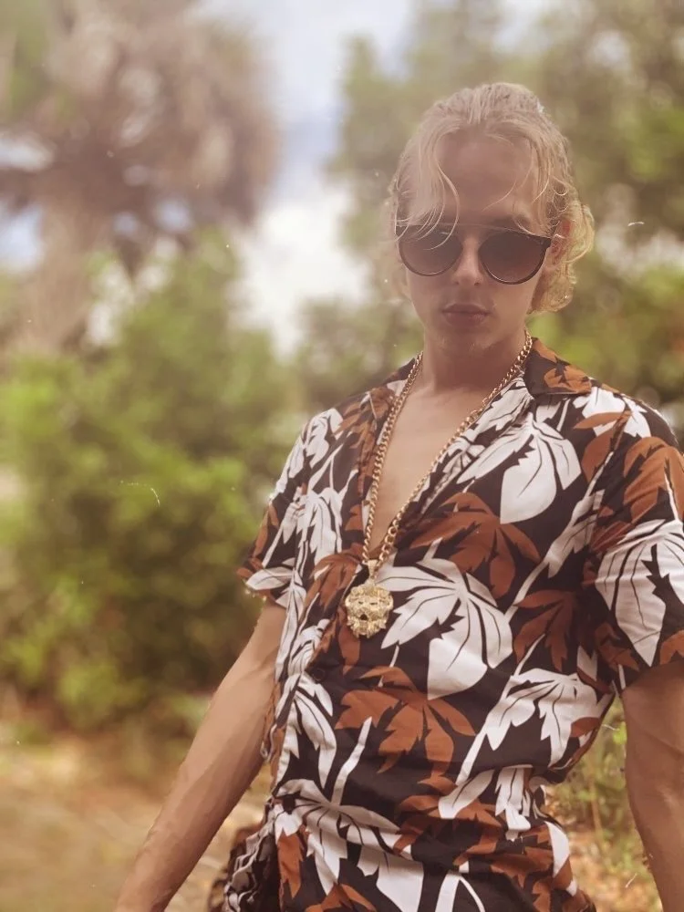 Georgy Alexander wearing 'New Mexico' by V SHADES • Photo by CSA Models