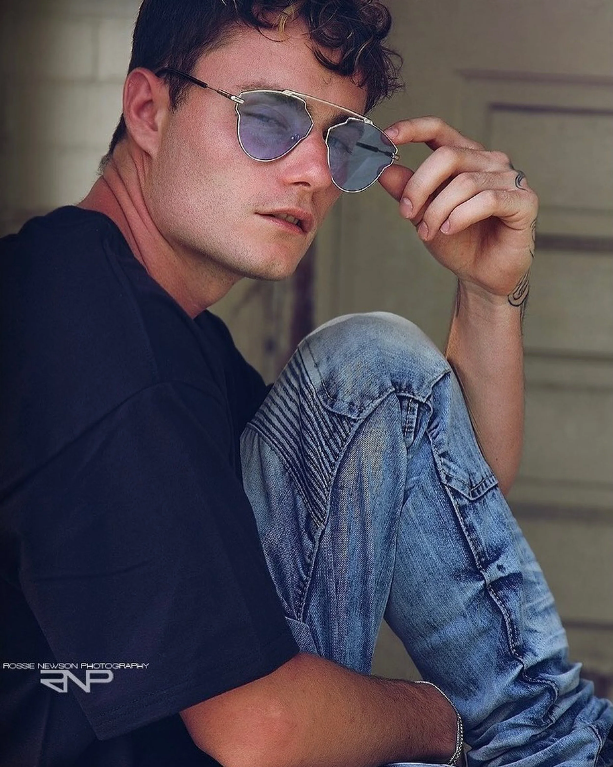 Chancellor Fekete wearing 'Chills' by V SHADES • Photo by Rossie Newson