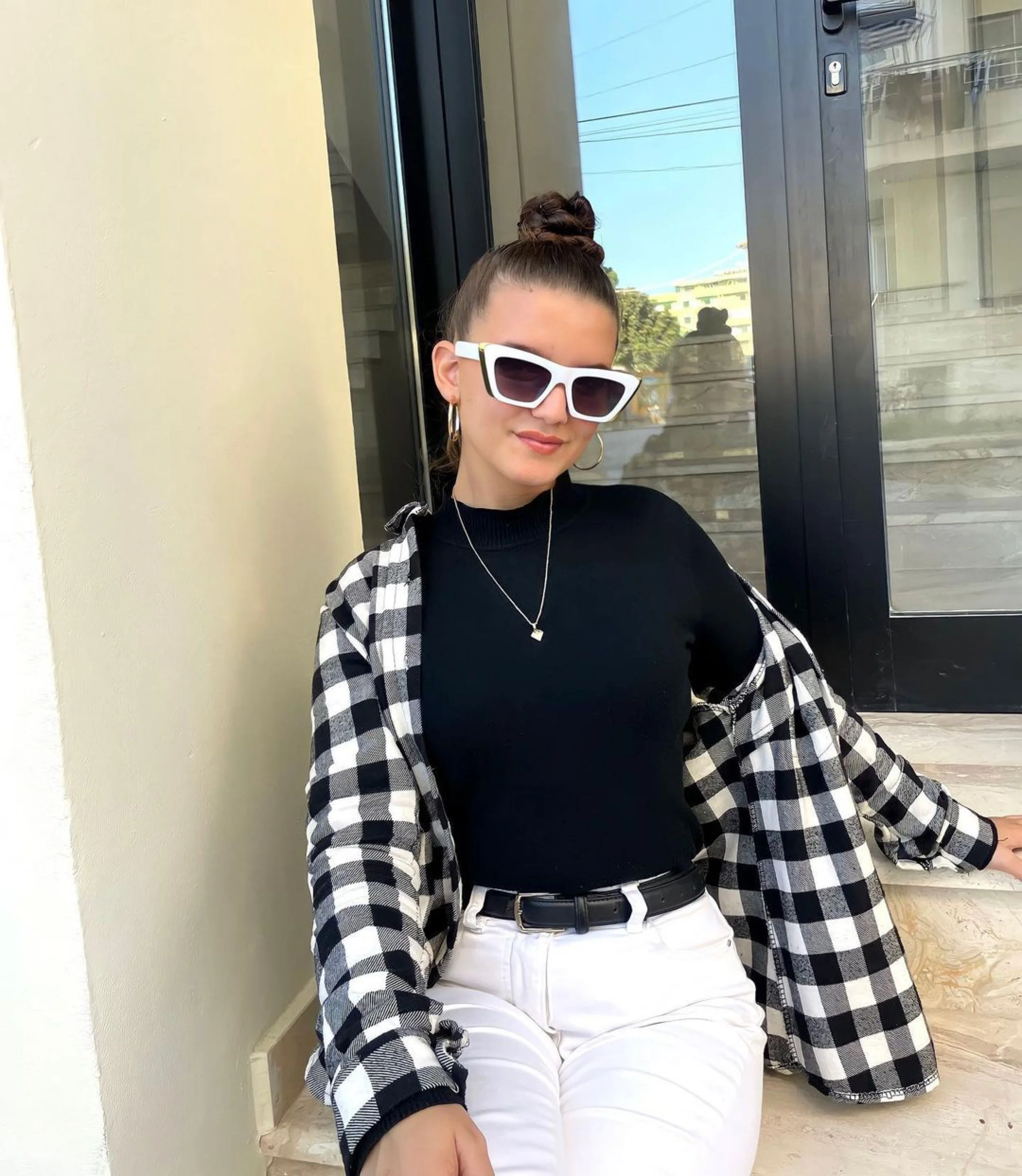 Fatjona Hysi Fashion Model V Shades Sunglasses Blaze 4.JPG