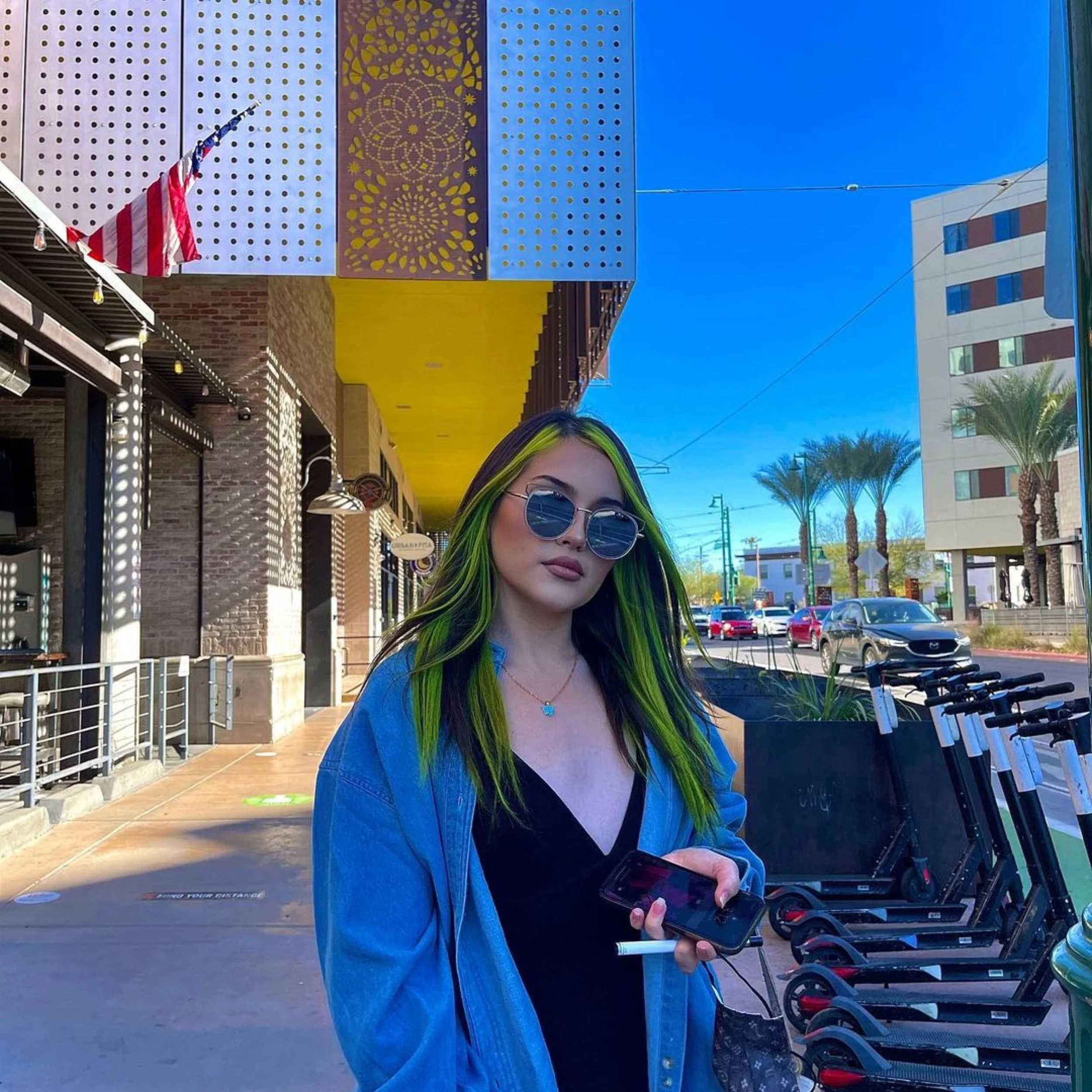 Glitzel Ortiz wearing 'Vibrant' by V SHADES