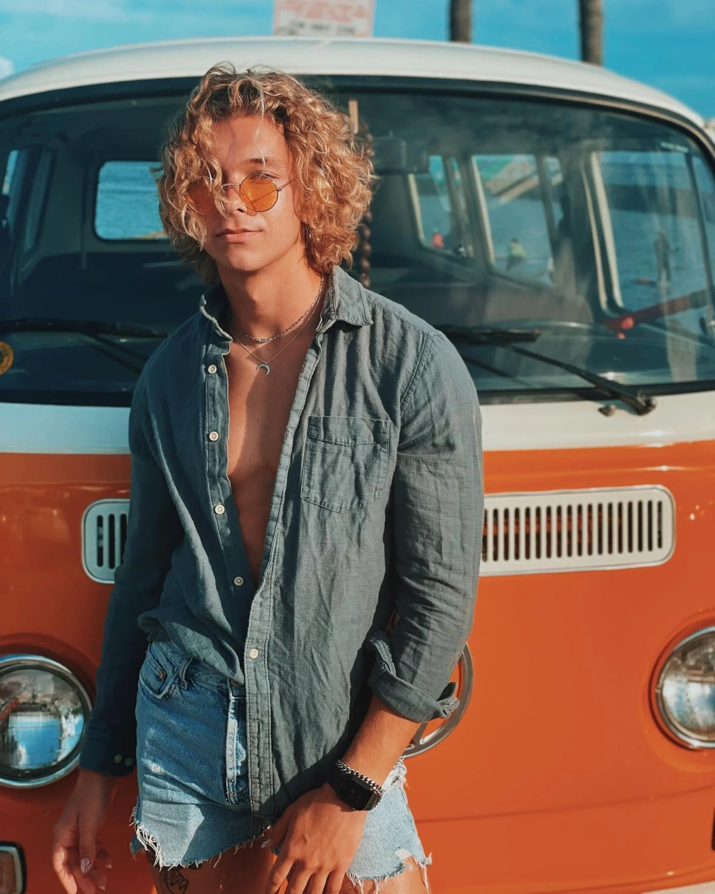 Shawn Tuller wearing 'Geo' by V SHADES • Photo by Ryan Colby Management