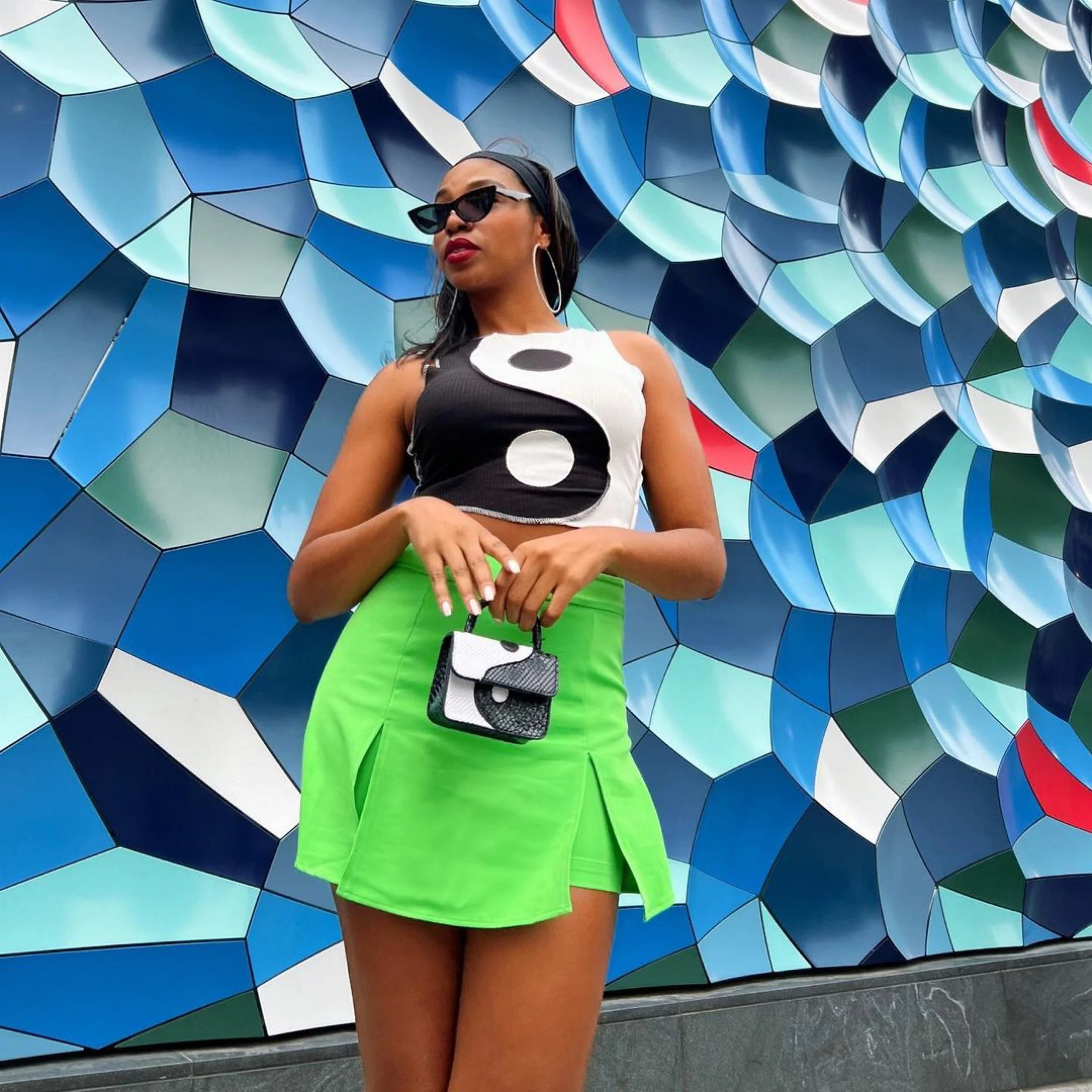 Monica Fitzpatrick Fashion Model V Shades Sunglasses Intuition cat eye 27.JPG