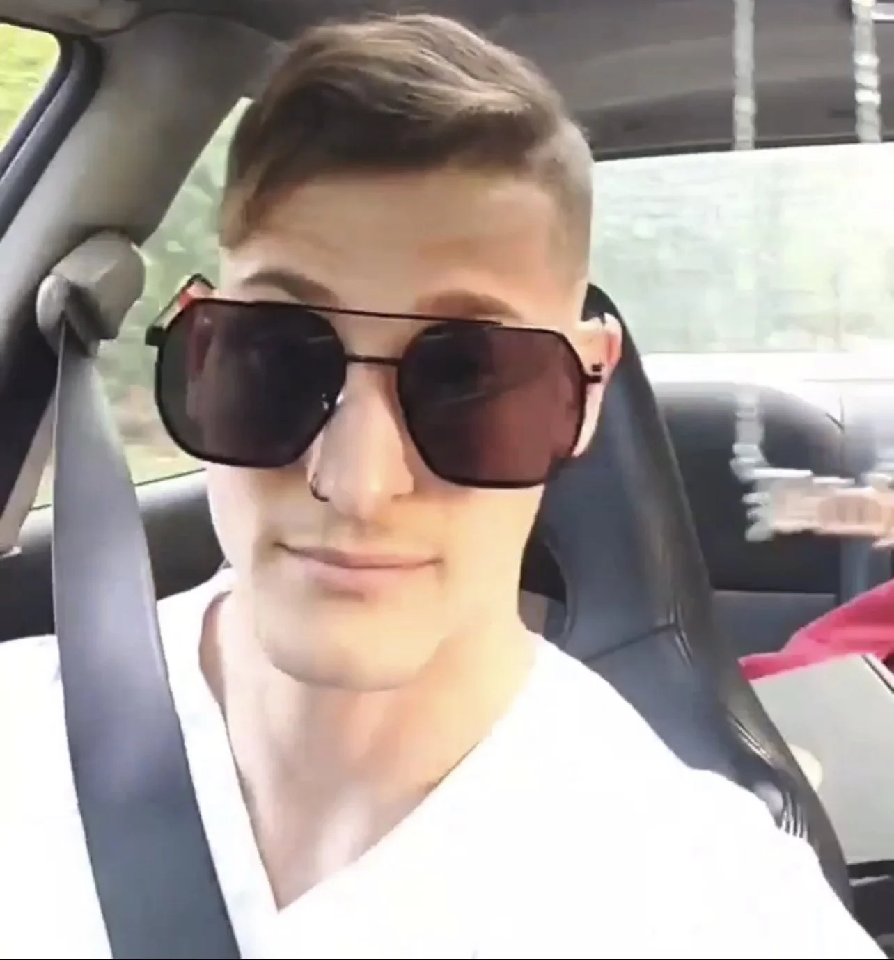 Will Vorilhon wearing 'Clockwork' by V SHADES