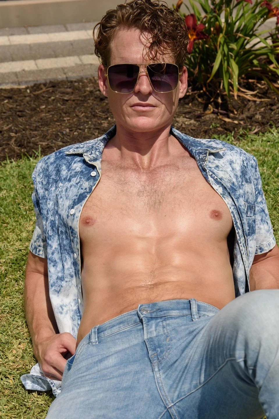 Sam Parker wearing 'Suede' by V SHADES • Photo by A-Z Photography, CSA Models