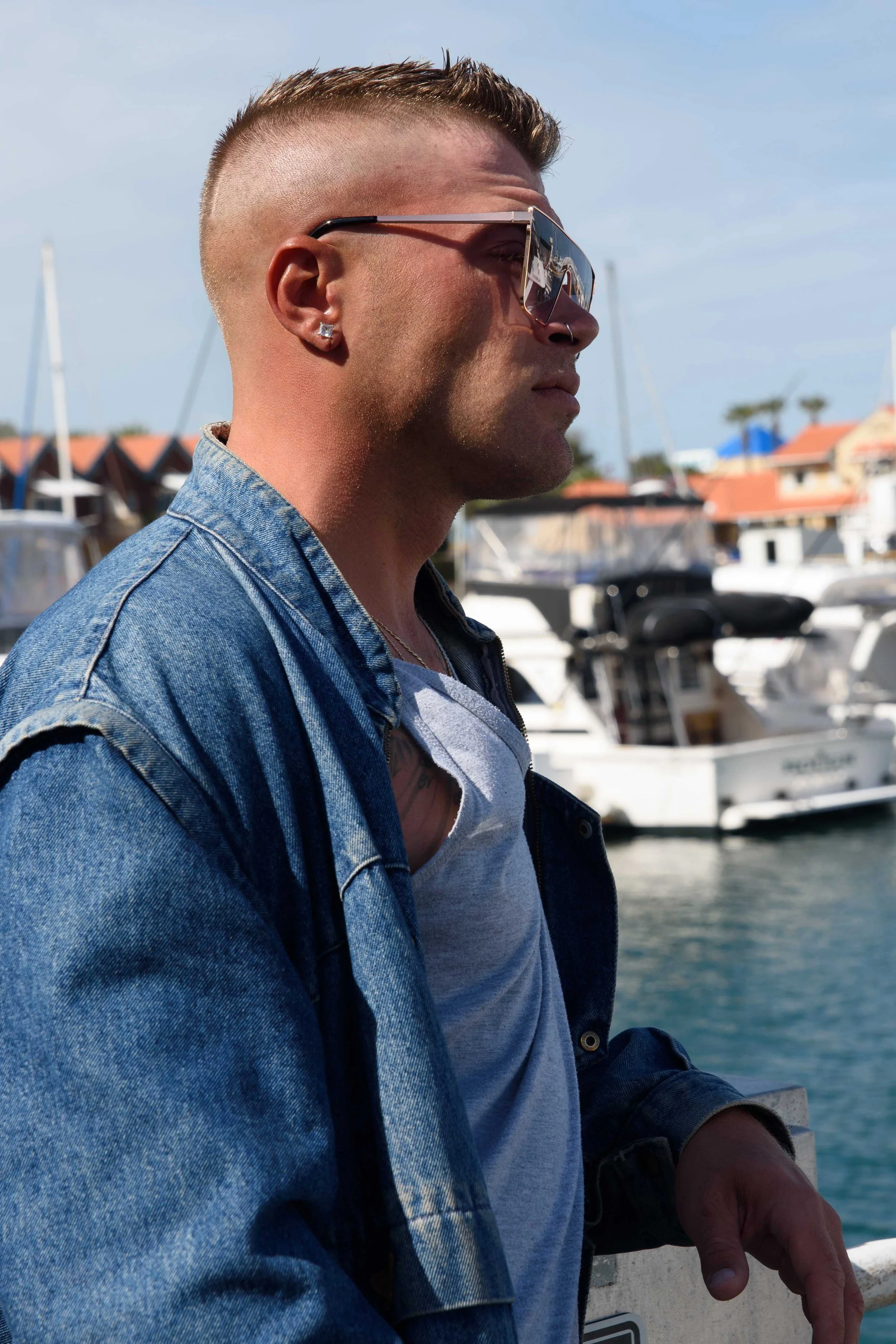 Marcel Australian Fashion Model V Shades Premium Luxury Sunglasses VS Brands Digital Media Holding Company Track Oversized Shield 2.jpg