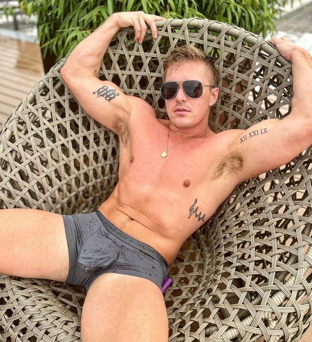 Drew Harper wearing 'Honor' by V SHADES