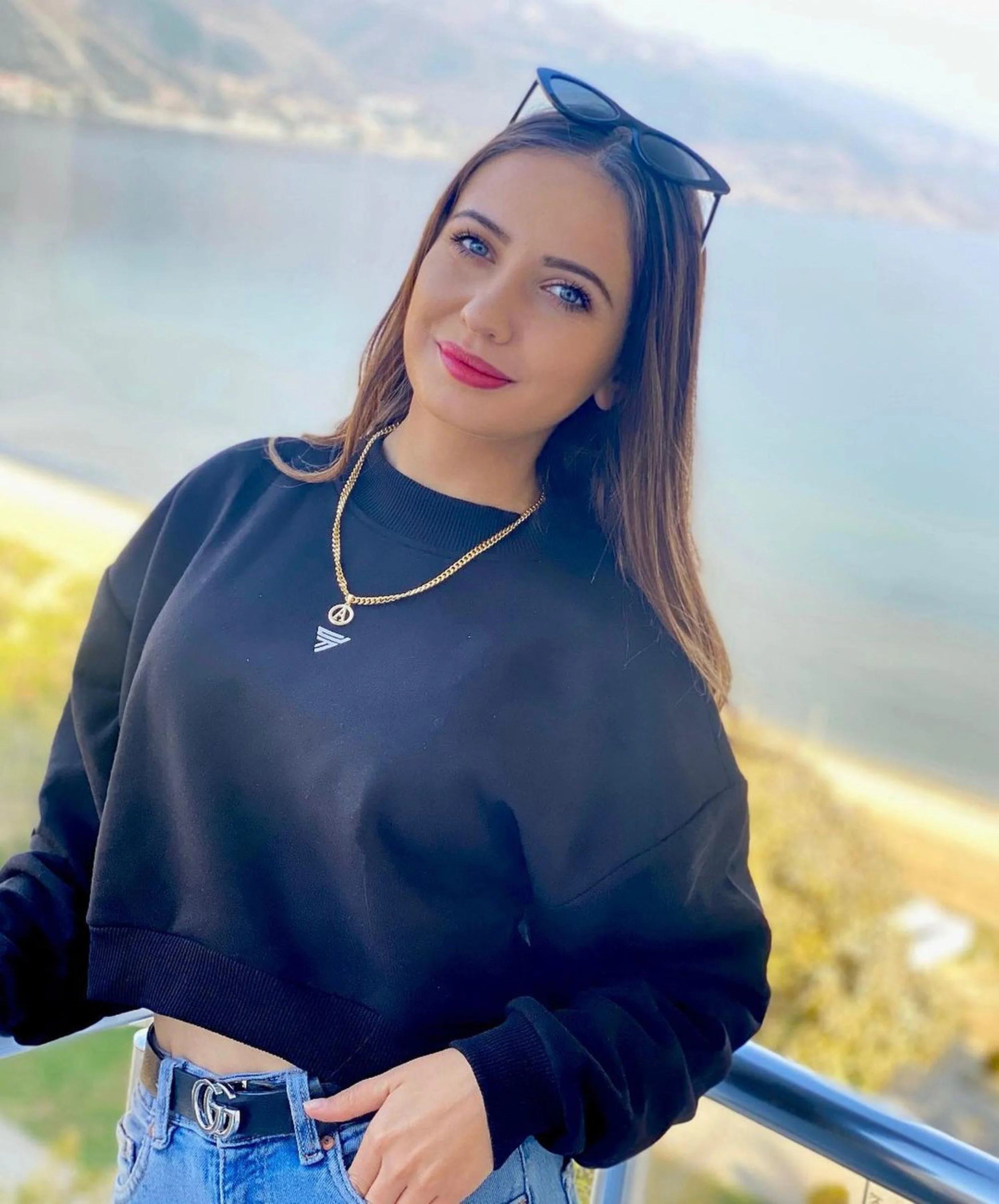 Anisa Dobra V Shades Sunglasses Fashion Model Cateye 5.JPG