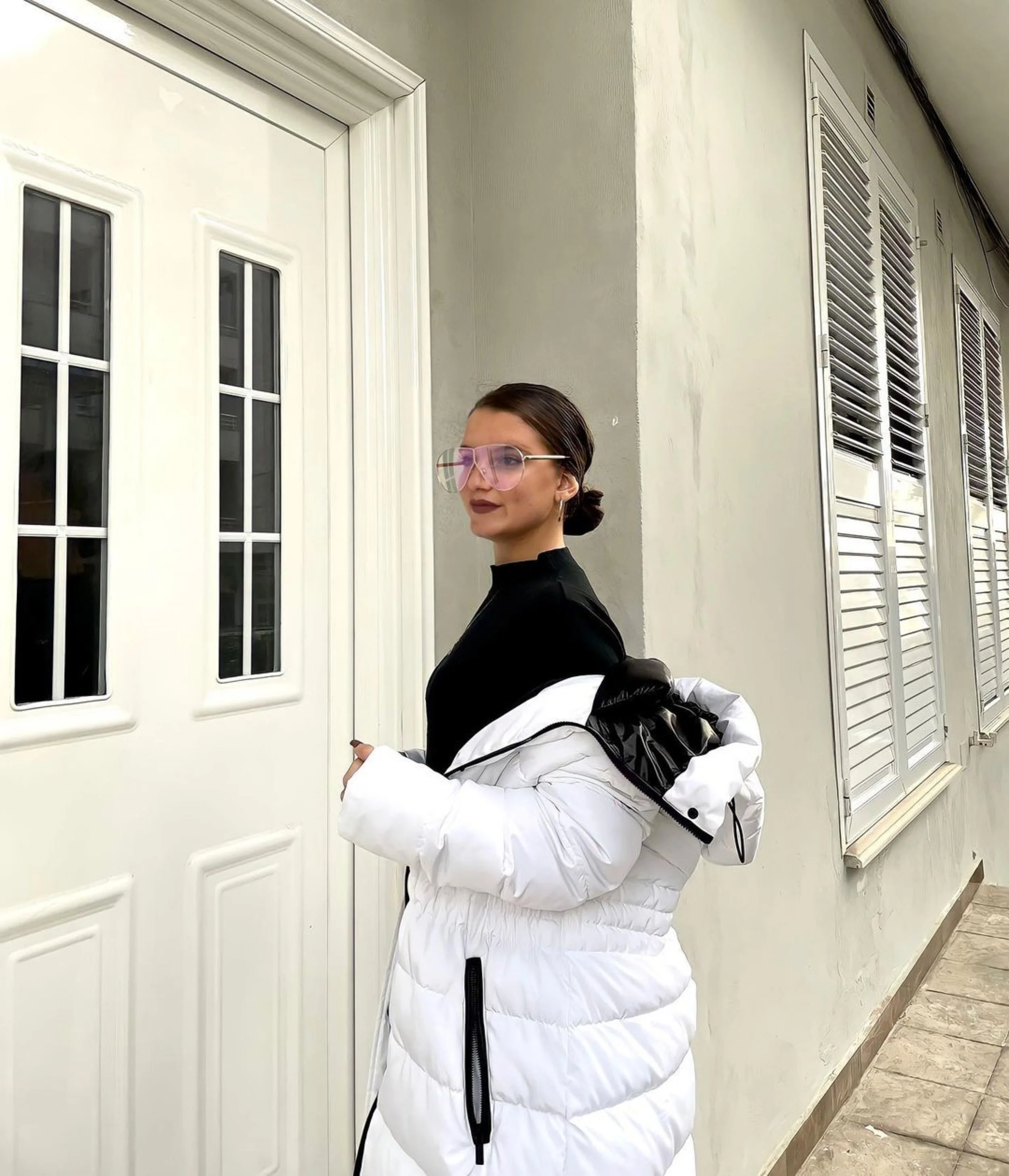 Fatjona Hysi Fashion Model V Shades Sunglasses Martini Glasses 1.JPG