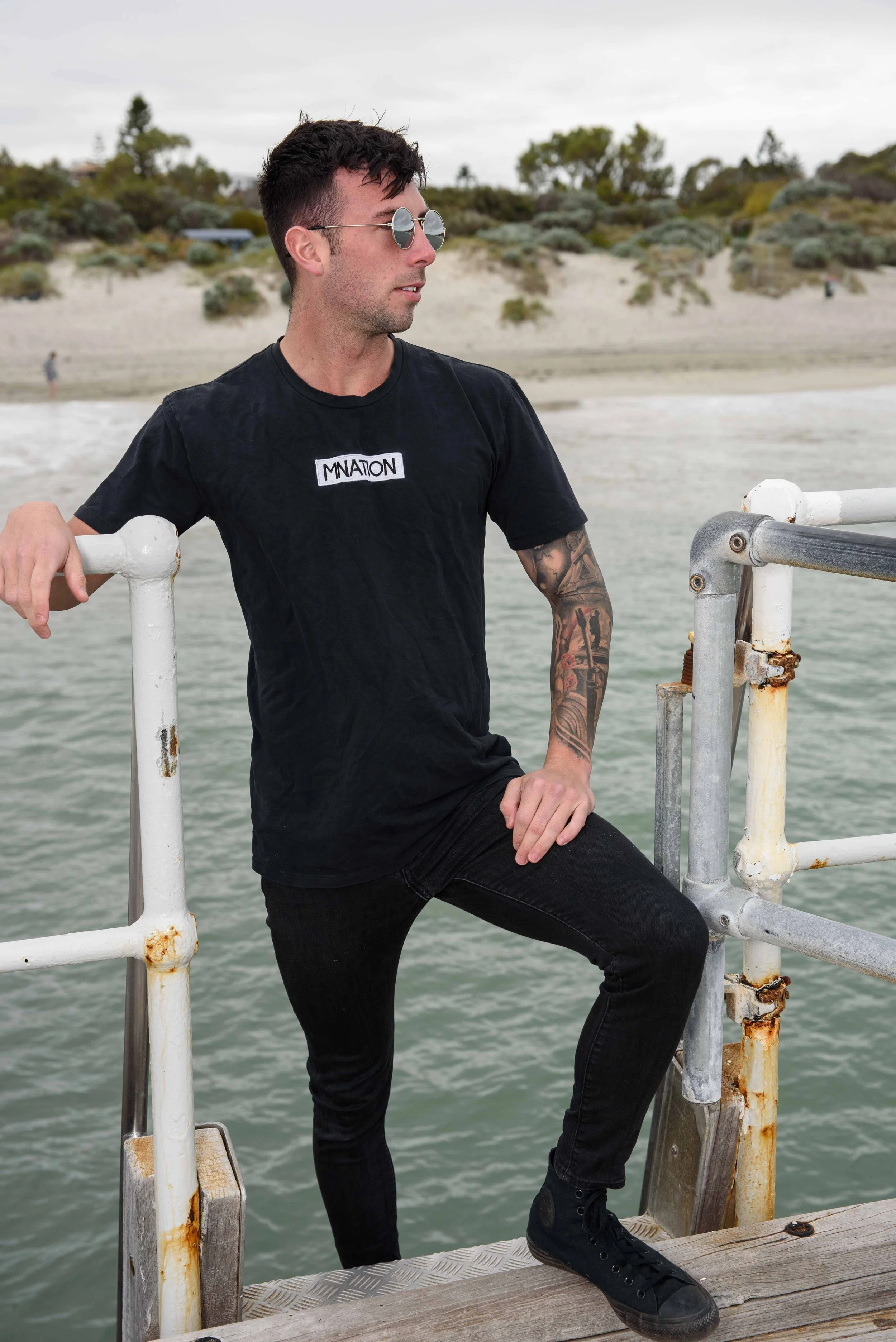 Yarran Streat wearing 'Geo' by V SHADES